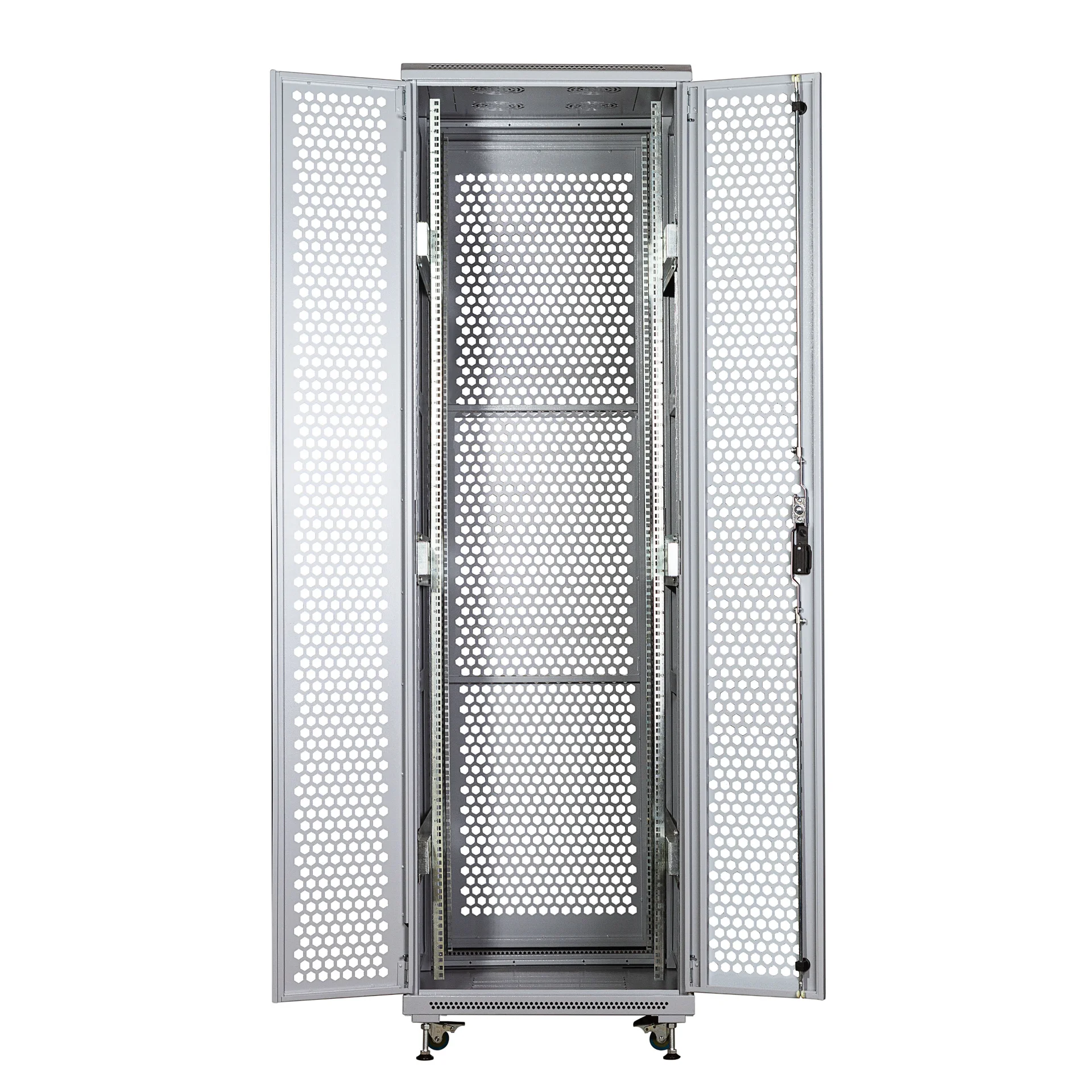 Шкаф телекоммуникационный напольный 42U 600x1000мм, серия TFC (SNR-TFC-426010-CPDP-G-SF)