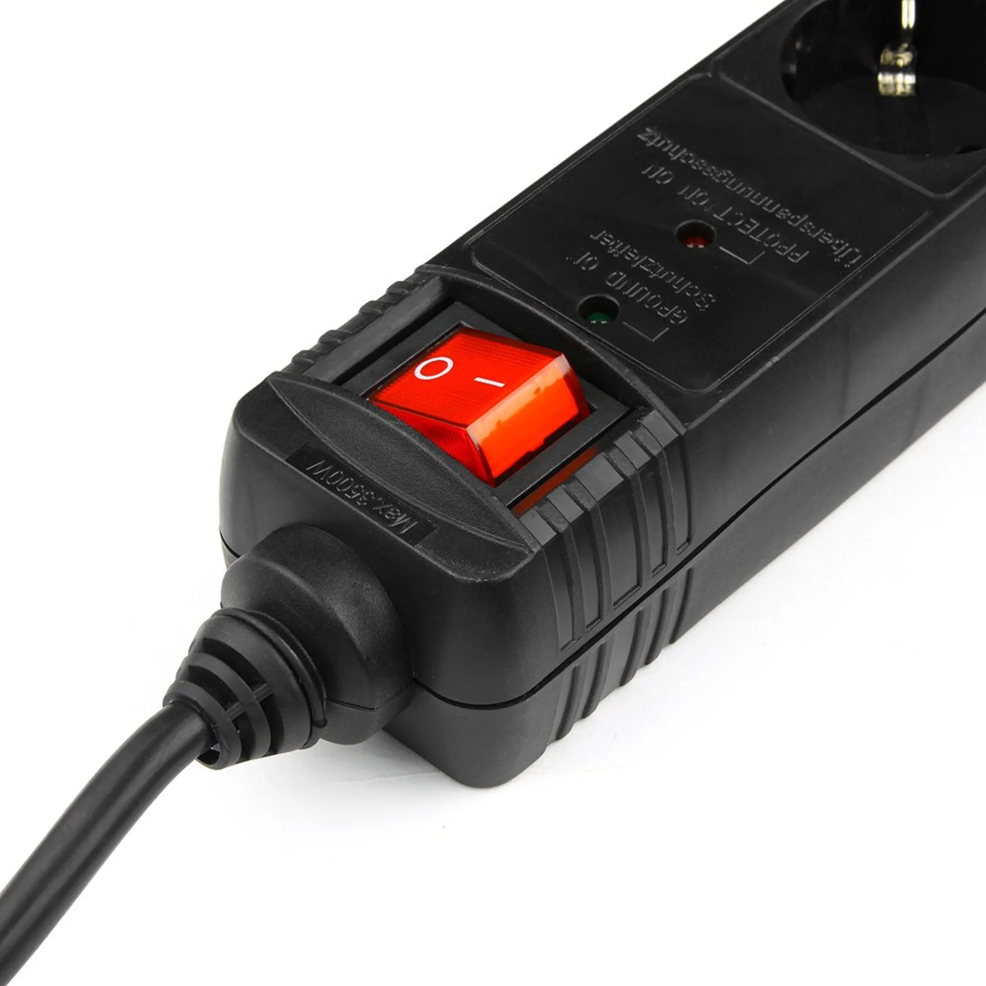 Сетевой фильтр "Energenie" SPG5-C-5 1.5м 16А черный