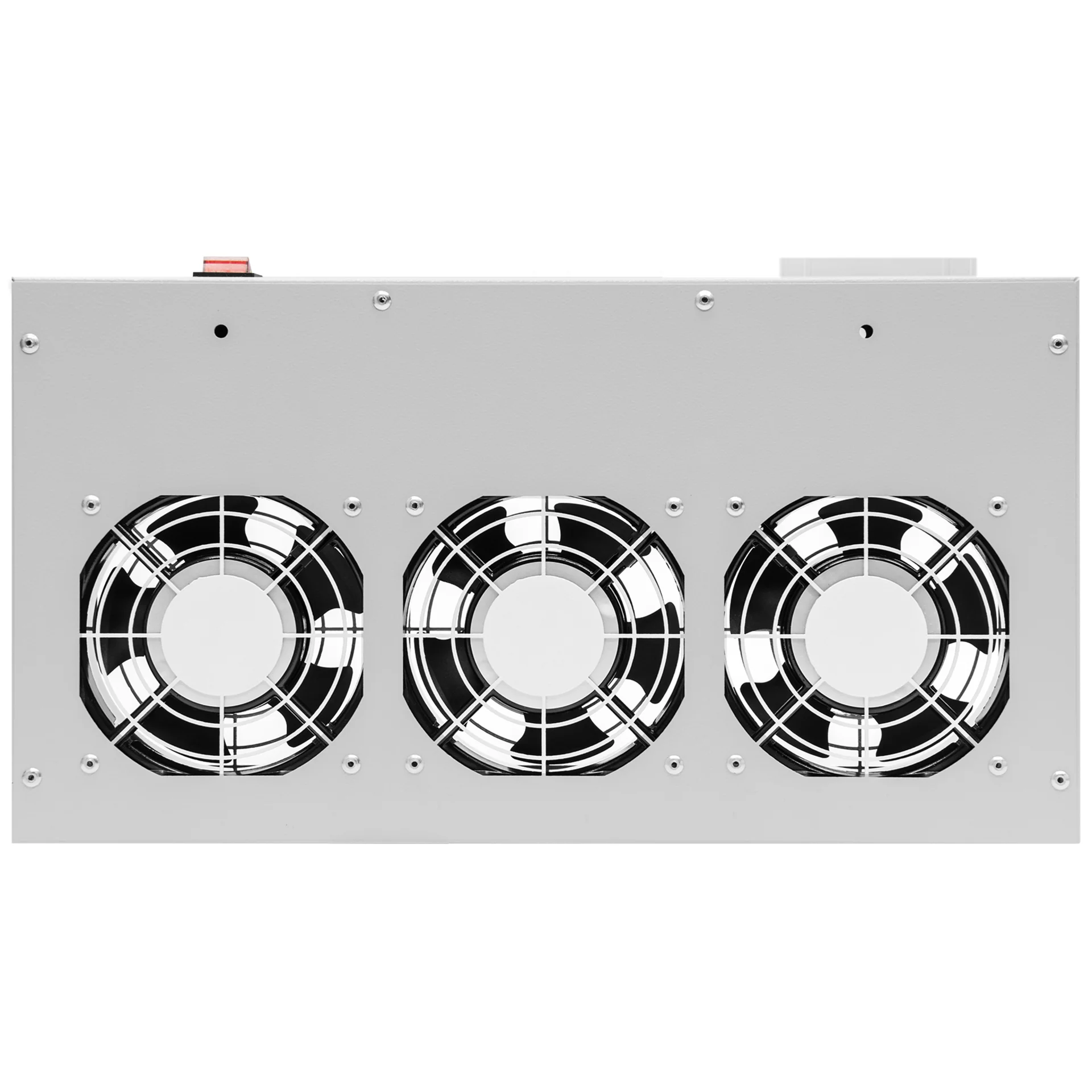 Модуль вентиляторный 19", 3 вентилятора, регулируемая глубина 230-415мм, с термостатом