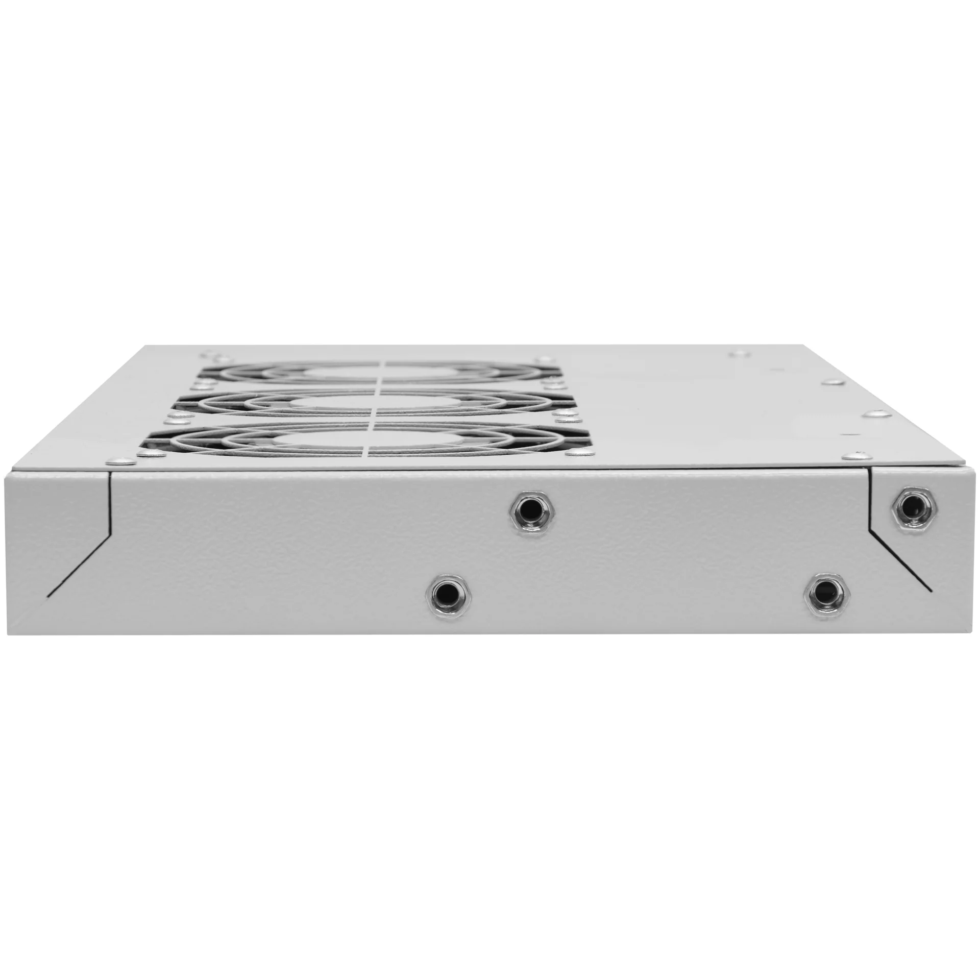 Модуль вентиляторный 19", 3 вентилятора, регулируемая глубина 230-415мм, с термостатом