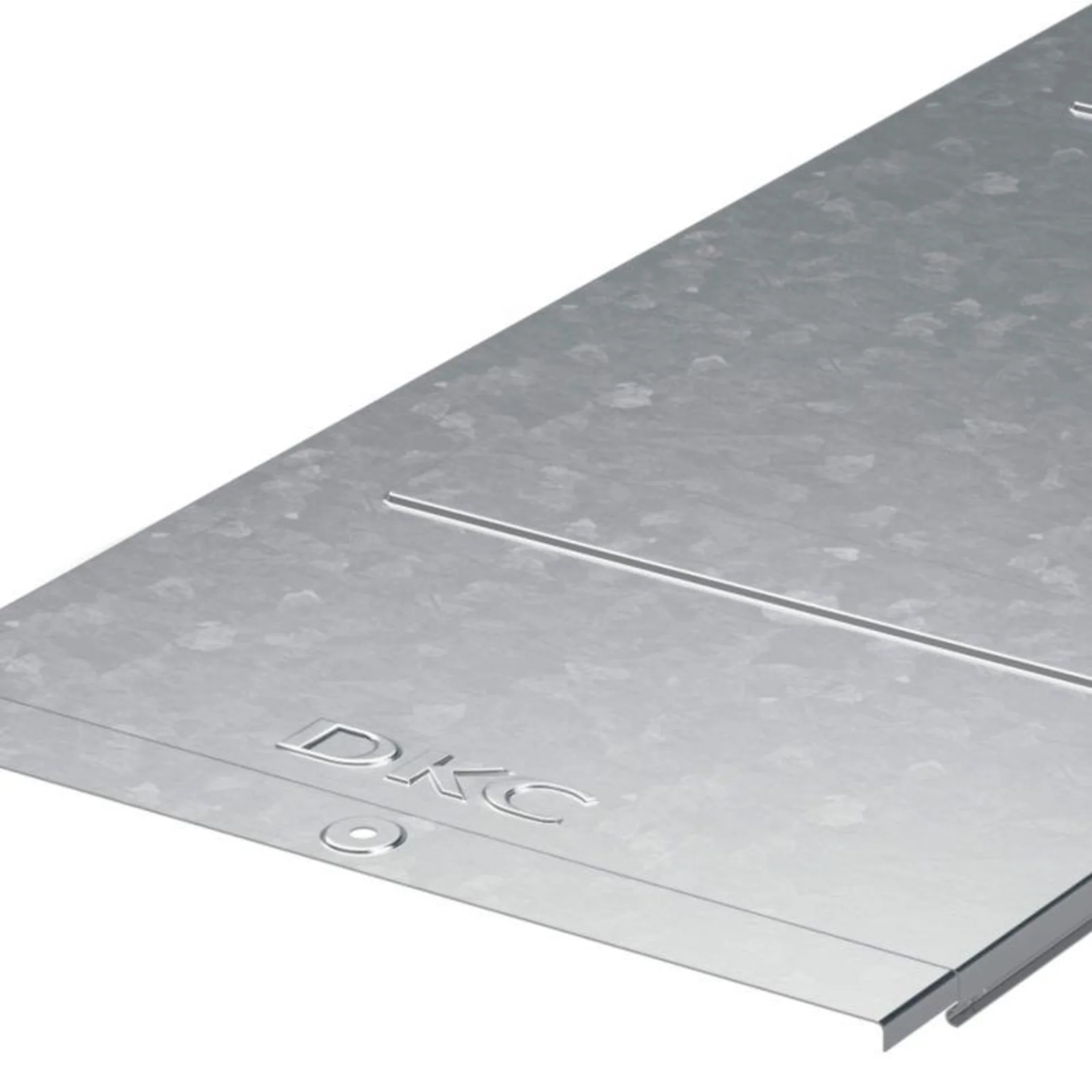 Крышка для лотка осн.400 L3000 сталь 0.6мм с заземл. оцинк. DKC 35526