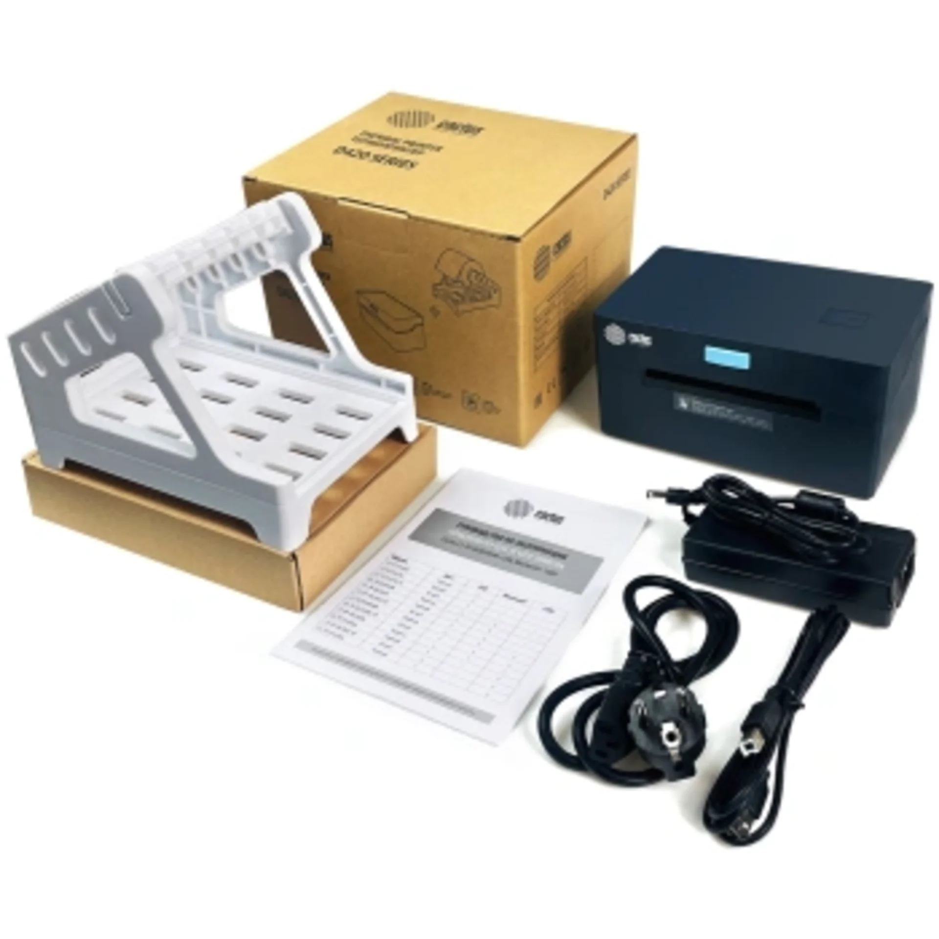 Термопринтер Cactus CS-TP-D420U 203dpi 160мм/с/USB для печ.этик. черный