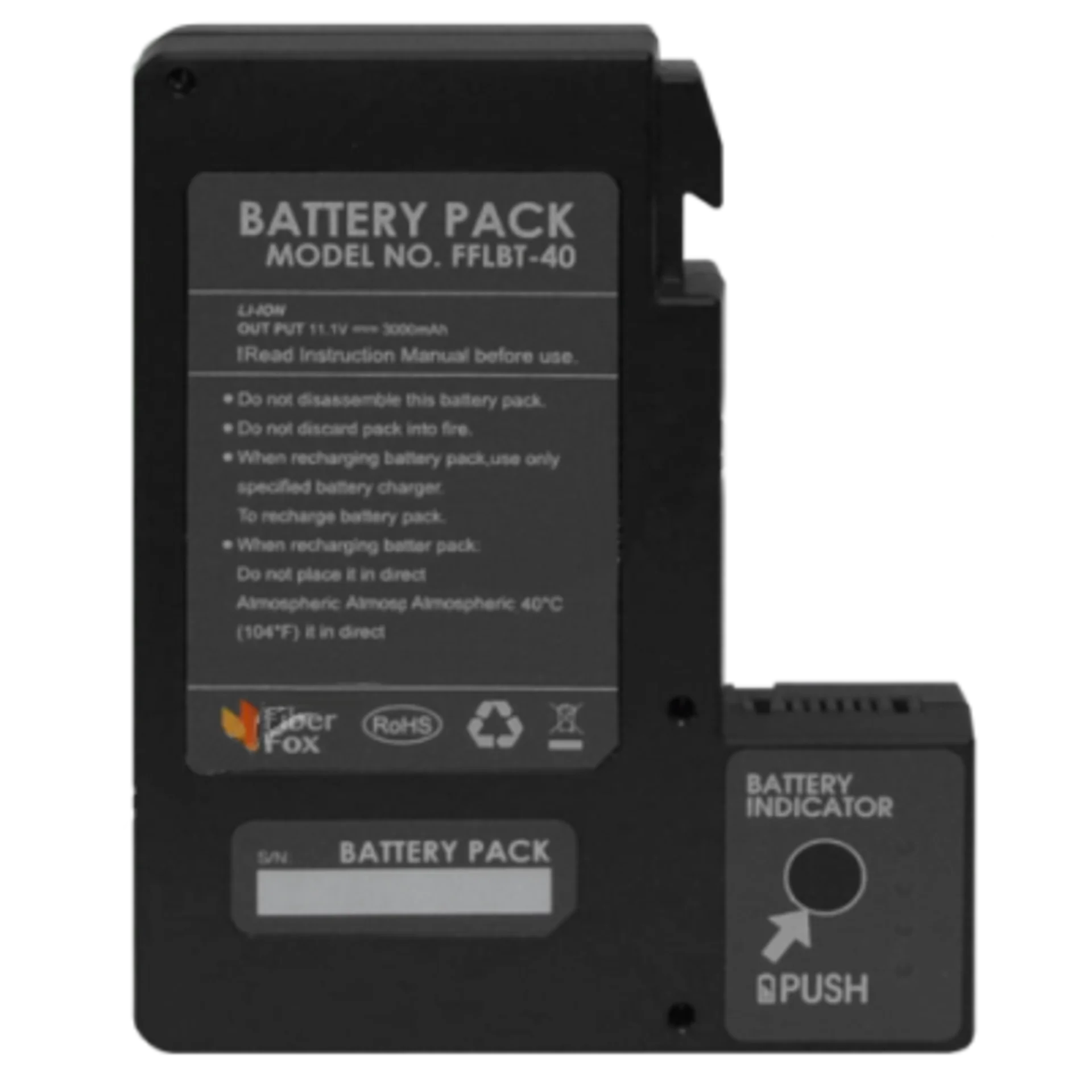 Аккумуляторная батарея 5200mAh для сварочных аппаратов FiberFox Mini-4S/6S