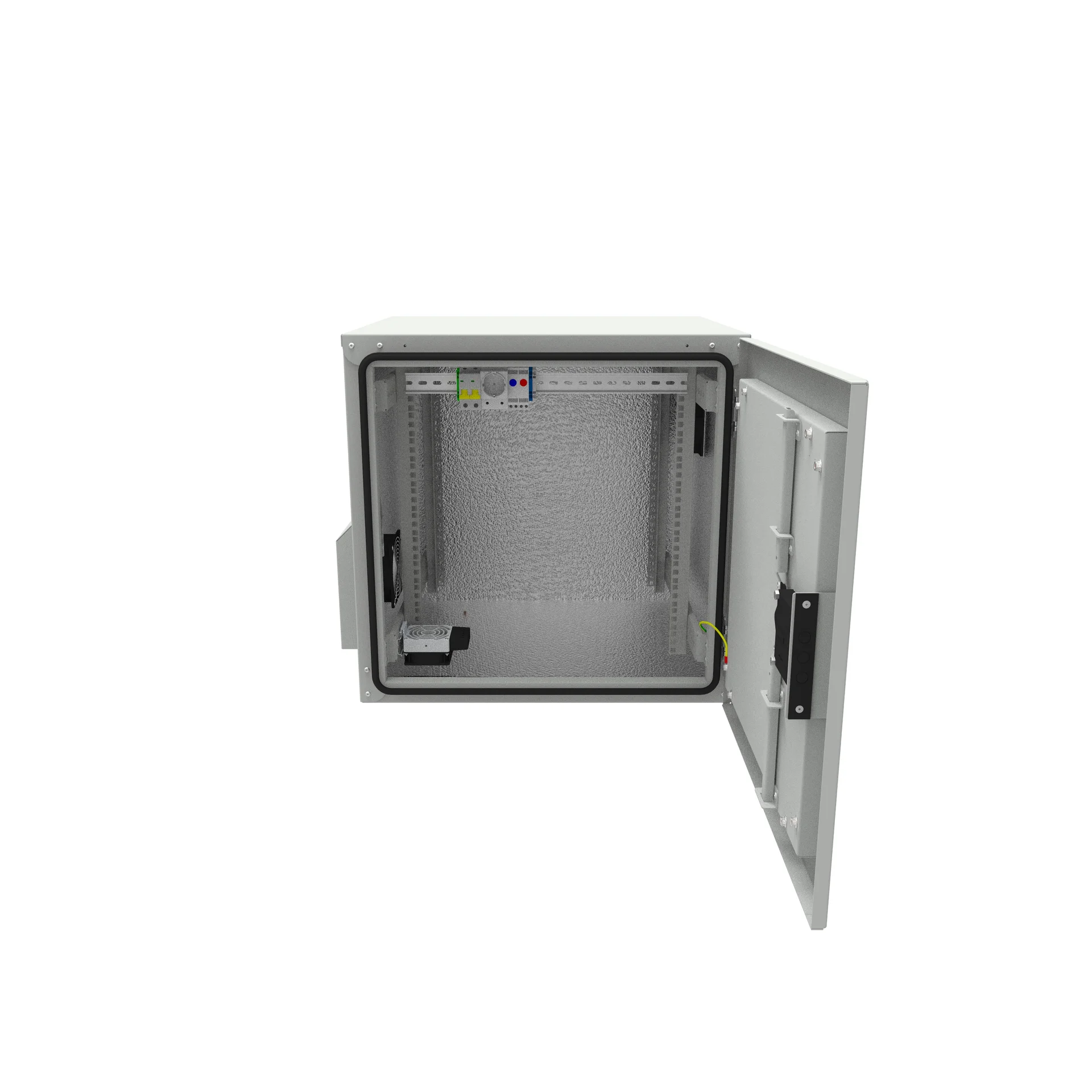 Шкаф уличный всепогодный 12U глубина 600мм (нагрев, охлаждение, контроль климата)