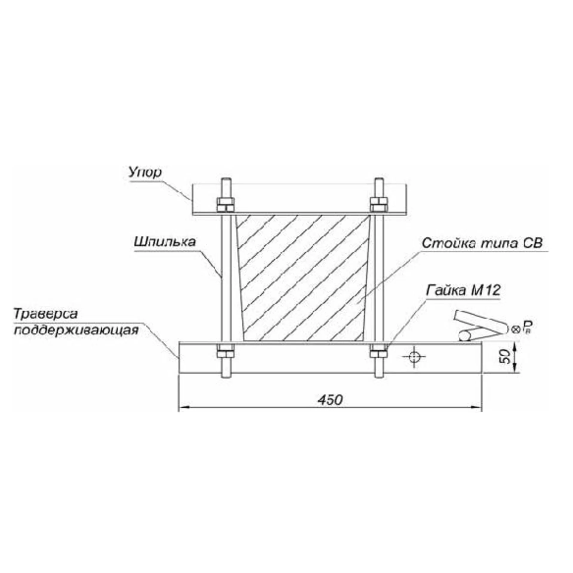 Узел крепления УК-П-К