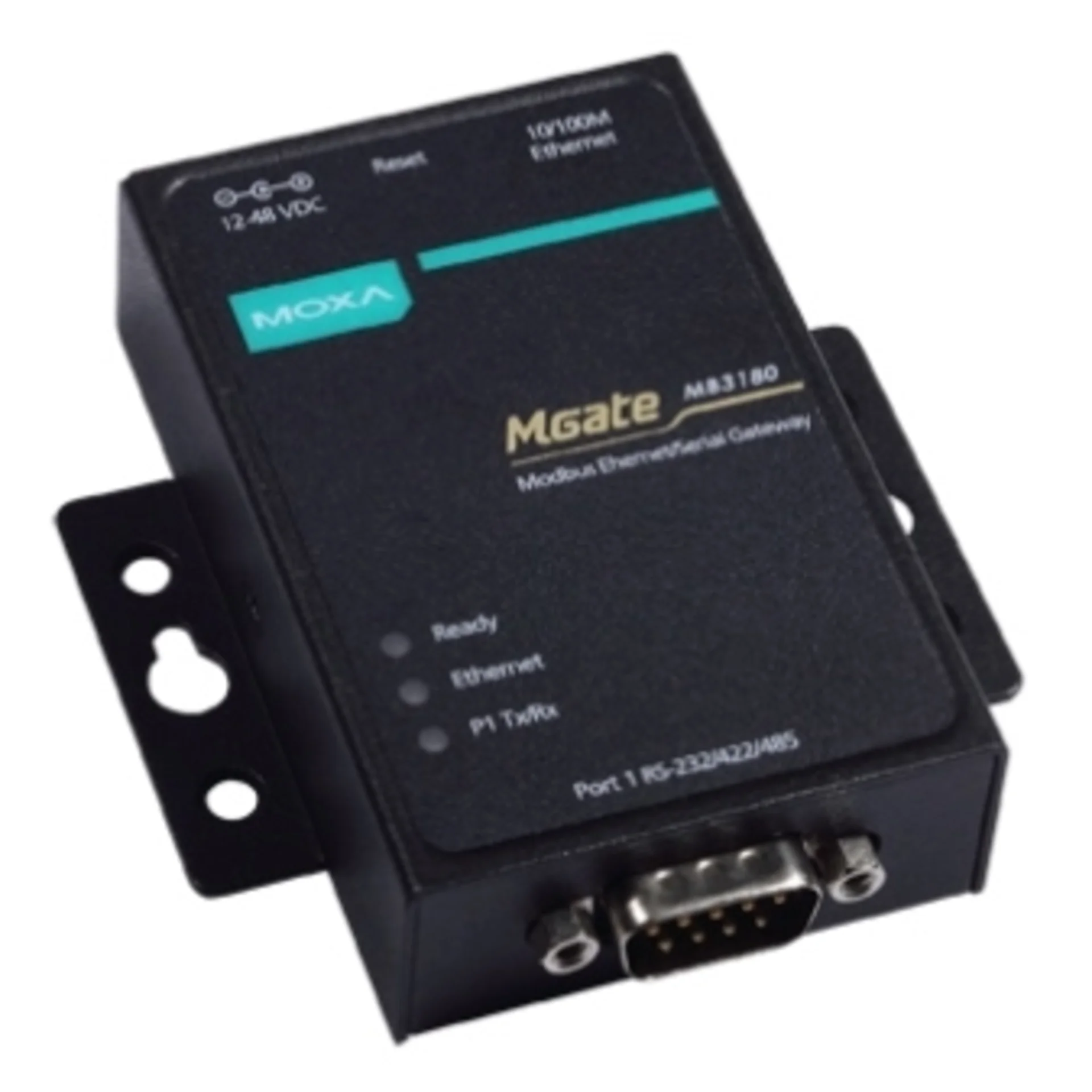 Преобразователь MGate MB3180 1-портовый преобразователь Modbus RTU/ASCII (RS-232/422/485) в Modbus TCP