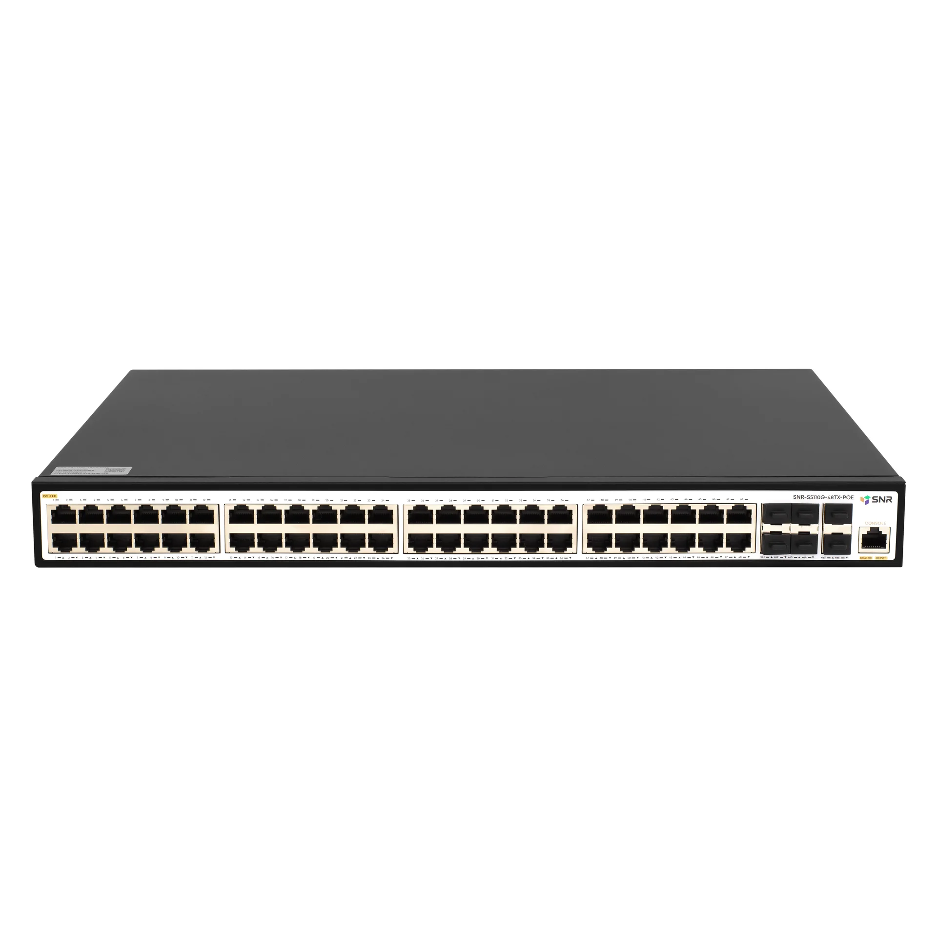 Управляемый PoE коммутатор уровня 2+ SNR-S5110G-48TX-POE