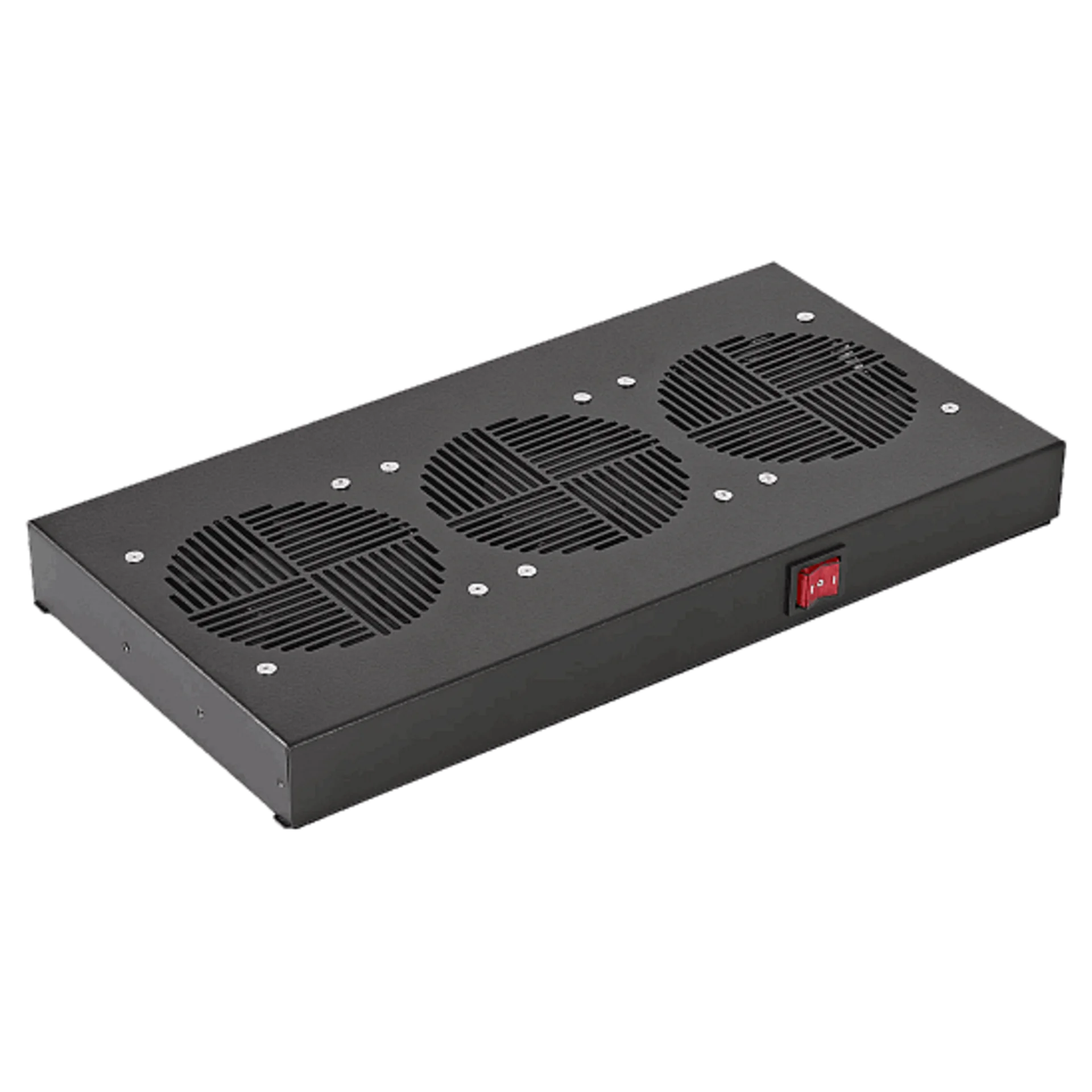 Вентиляторный блок SILART Стойка 19" 480 м3/ч 230 VAC Черный SVB-300-01