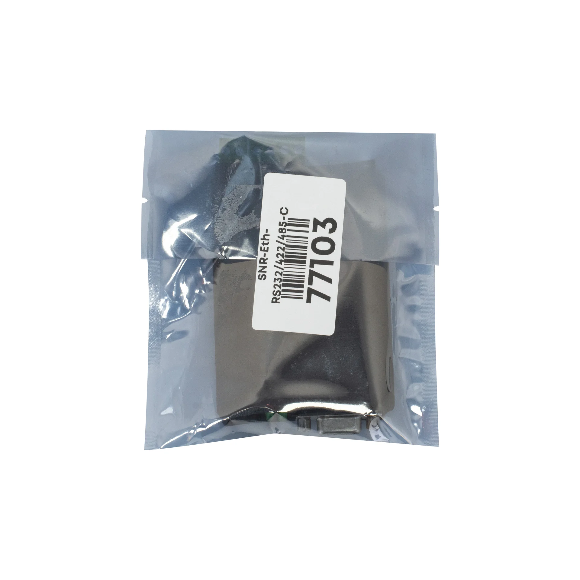 Конвертер интерфейсов RS232/422/485 - Ethernet, без БП, в термоусадке, SNR-Eth-RS232/422/485-C