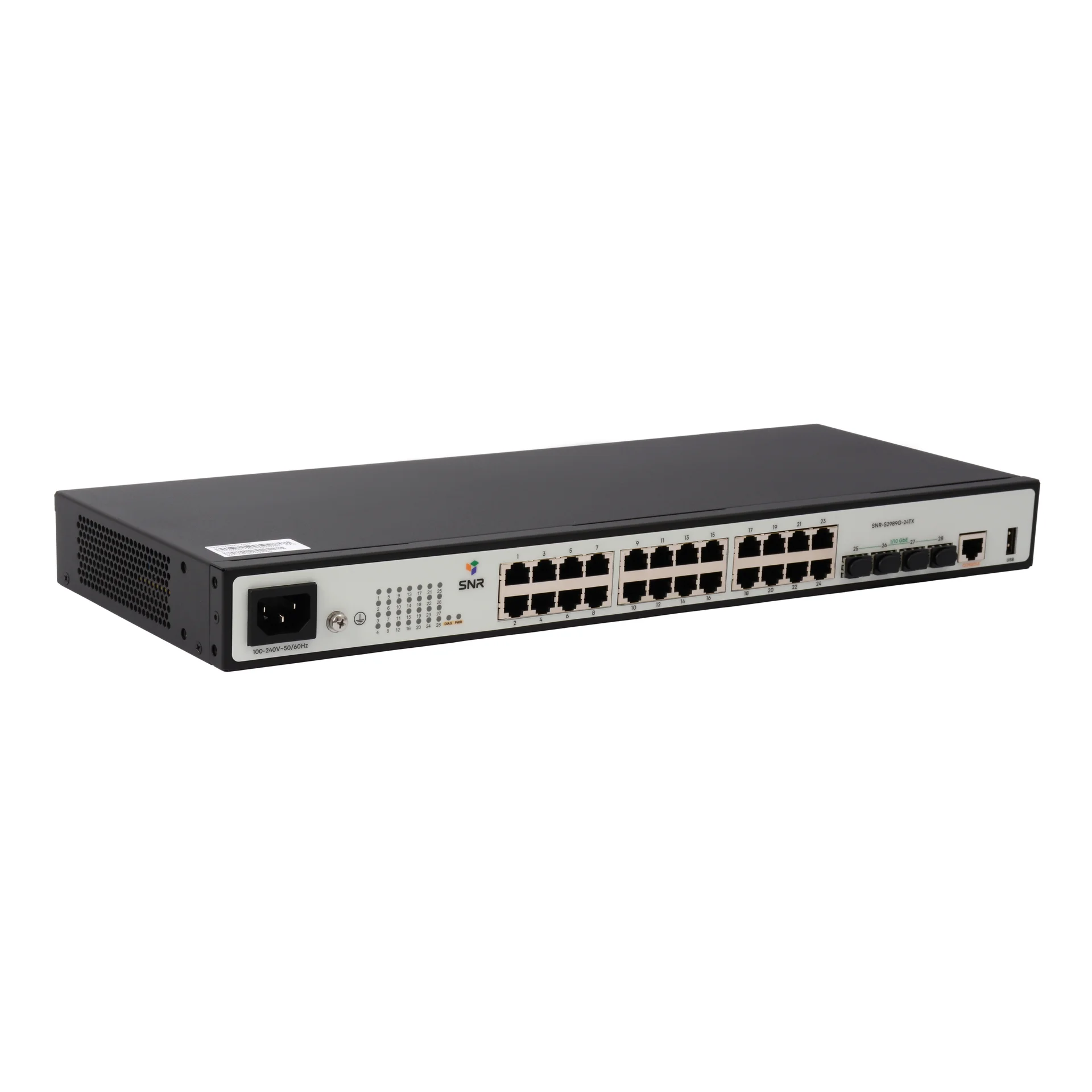 Управляемый коммутатор уровня 2 SNR-S2989G-24TX-RPS
