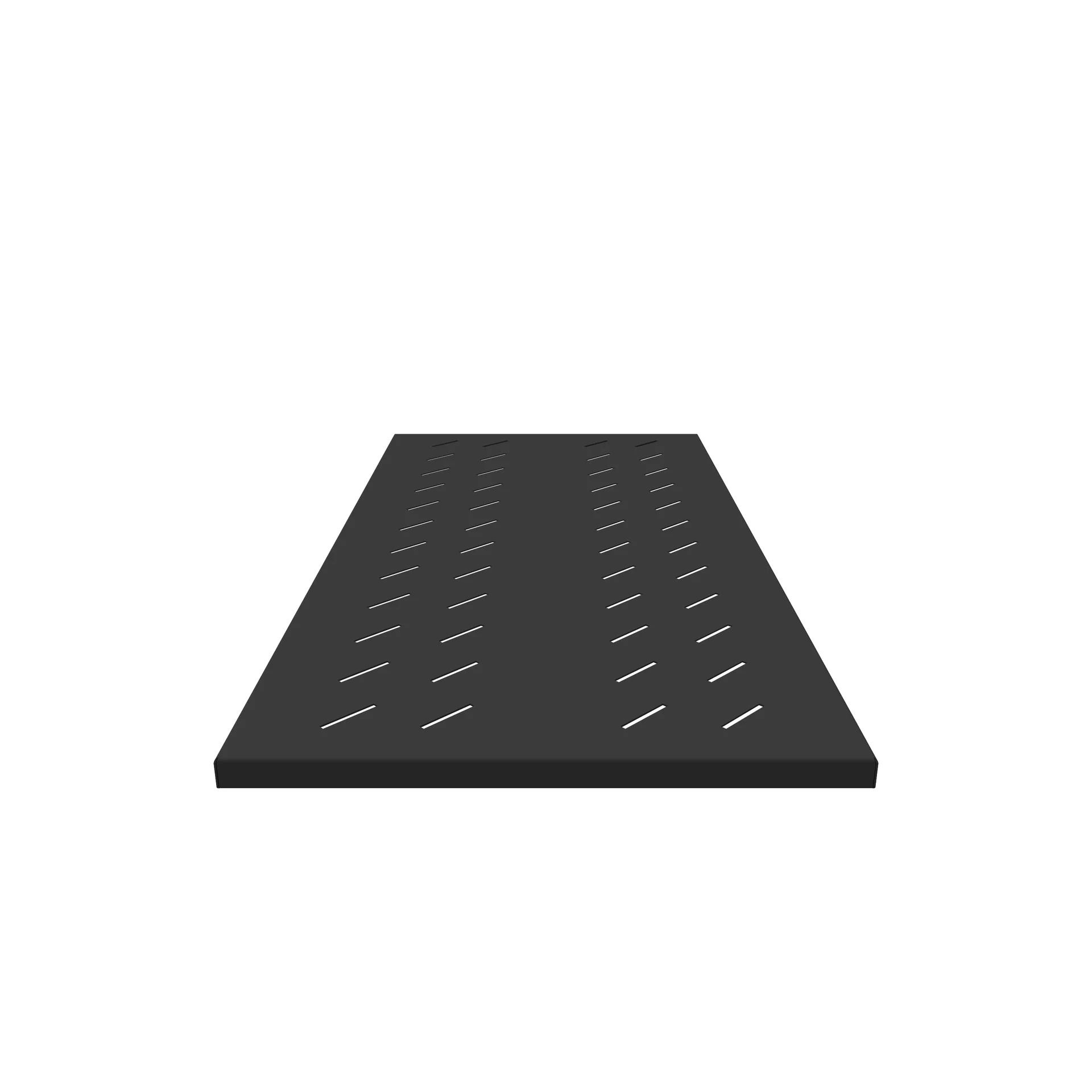 Полка стационарная для шкафов глубиной 1200мм, (глубина полки 950мм) распределенная нагрузка 250кг, цвет-черный (SNR-SHELF-12095-250B)