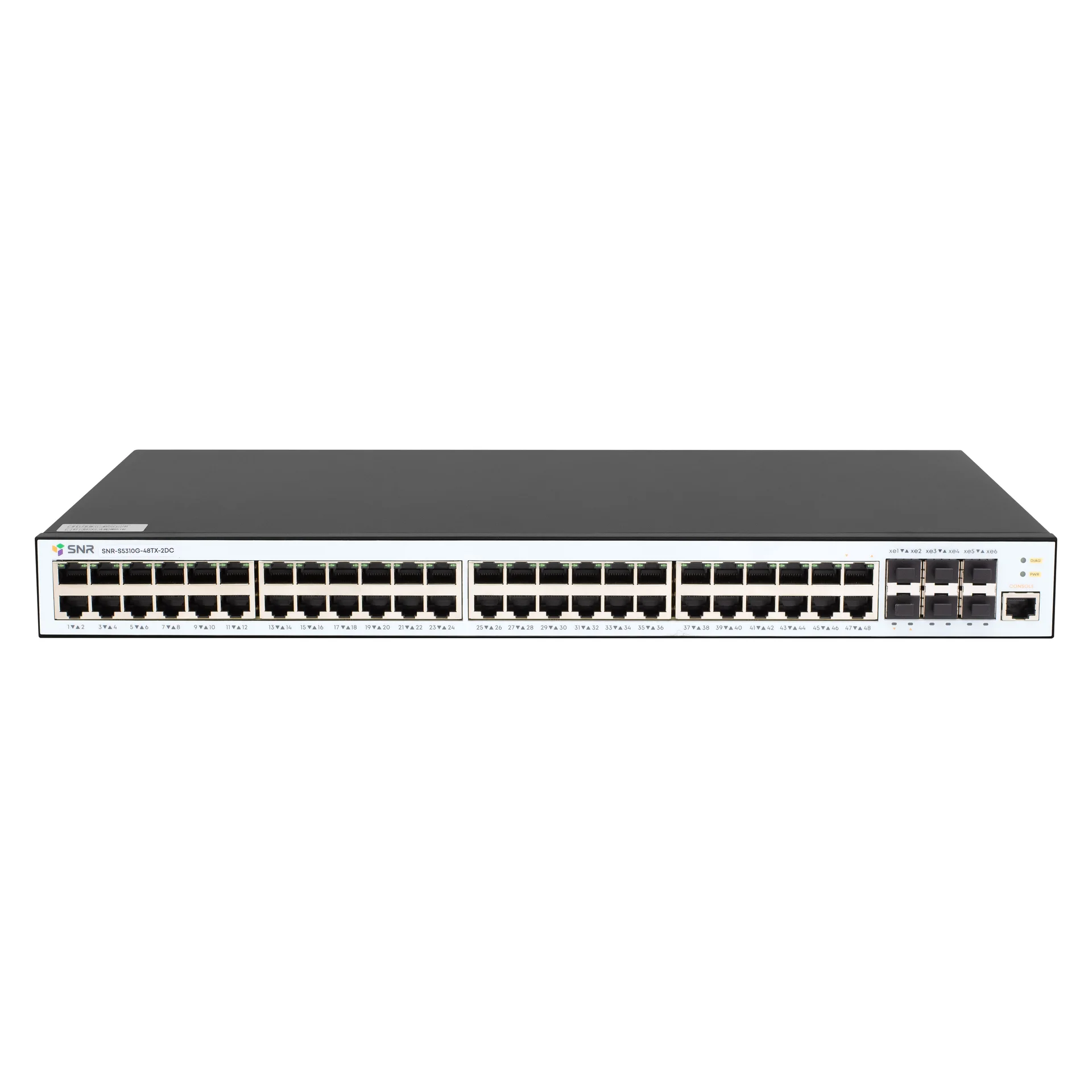 Управляемый коммутатор уровня 2+ SNR-S5310G-48TX-2DC