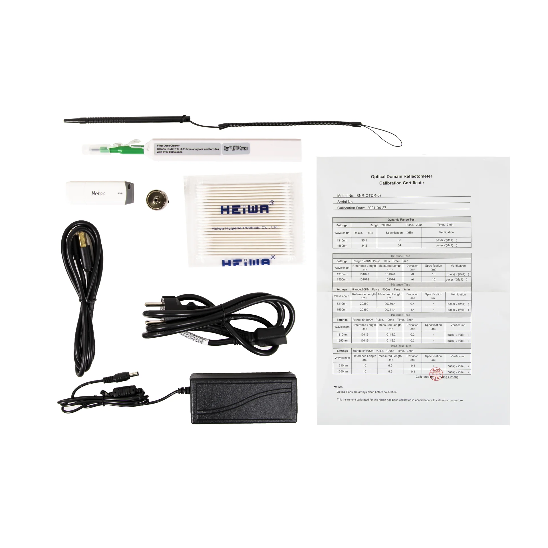 Рефлектометр оптический SNR-OTDR (1310/1550 nm, 32/30 dB, VFL, OPM, OLS)