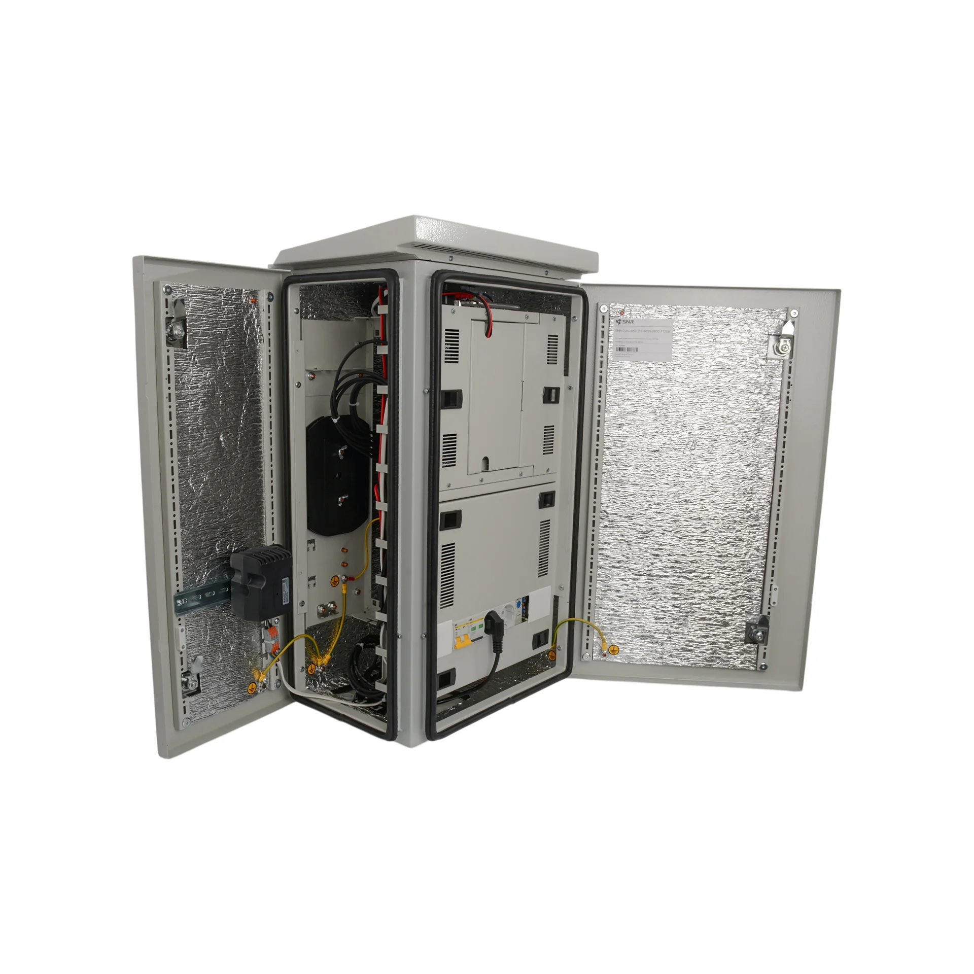 Уличный управляемый коммутационный узел, 8GPOE, климатического исполнения IP54, 48В 9Ач