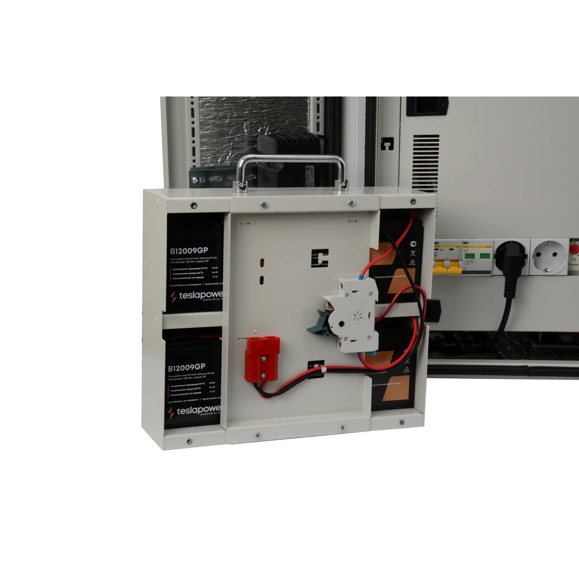 Уличный управляемый коммутационный узел, 8GPOE, климатического исполнения IP54, 48В 9Ач