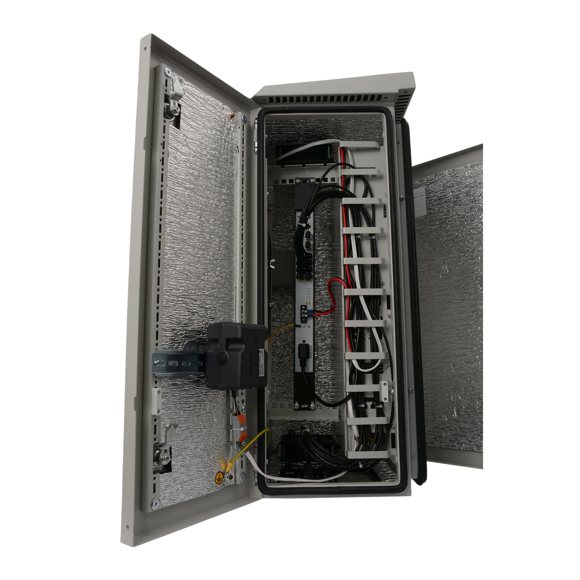 Уличный управляемый коммутационный узел, 8GPOE, климатического исполнения IP54, 48В 9Ач