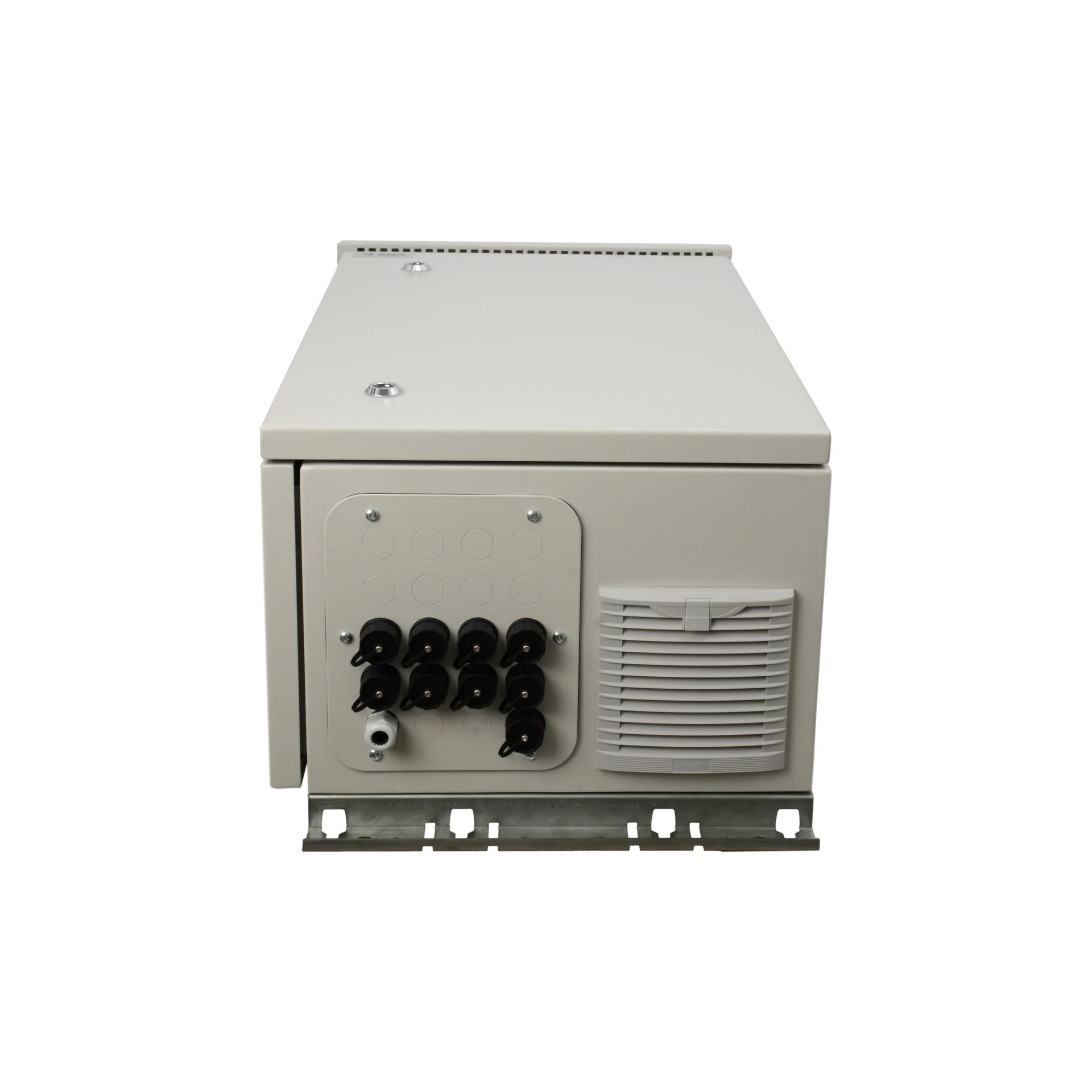 Уличный управляемый коммутационный узел, 8GPOE, климатического исполнения IP54, 48В 9Ач