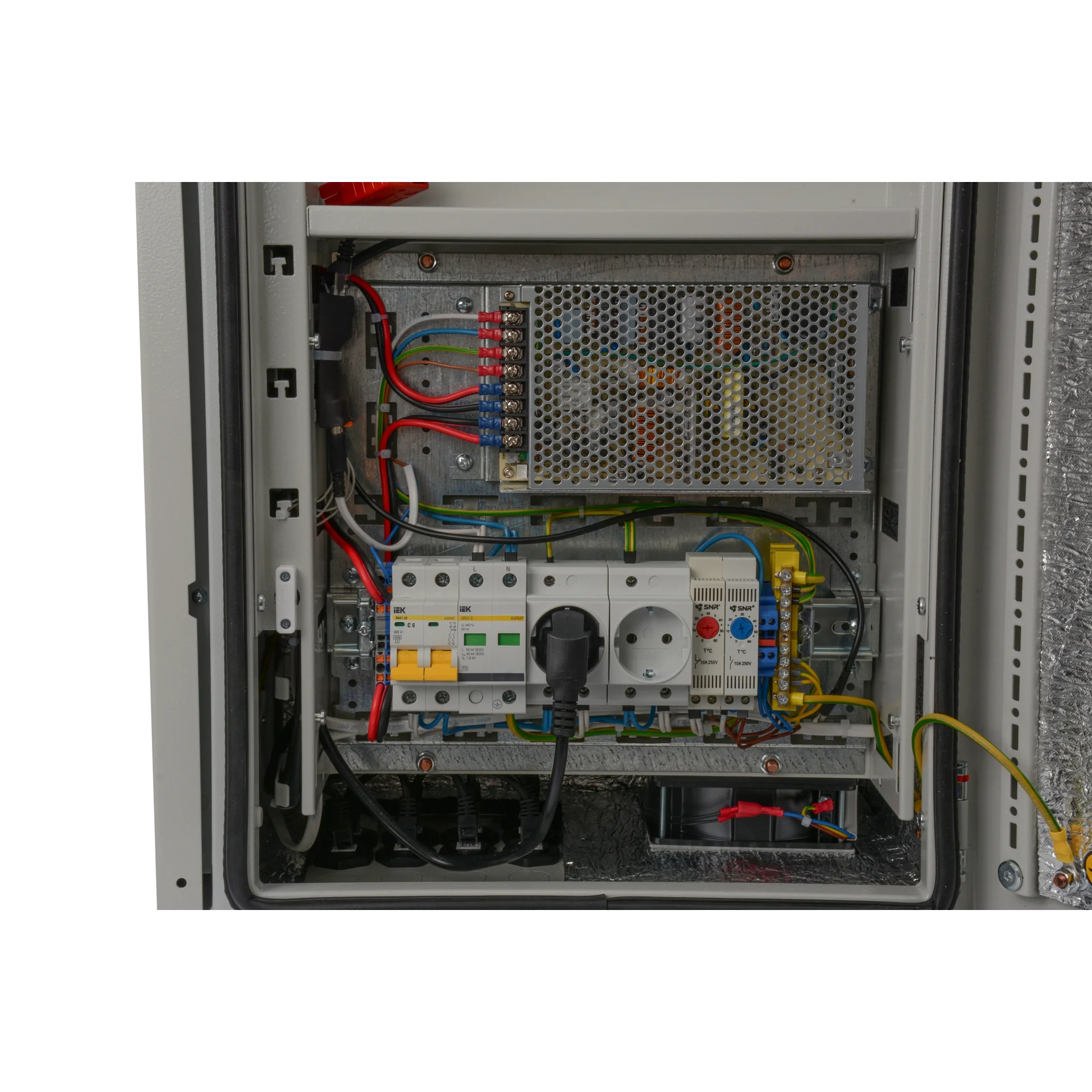 Уличный управляемый коммутационный узел, 8GPOE, климатического исполнения IP54, 48В 9Ач