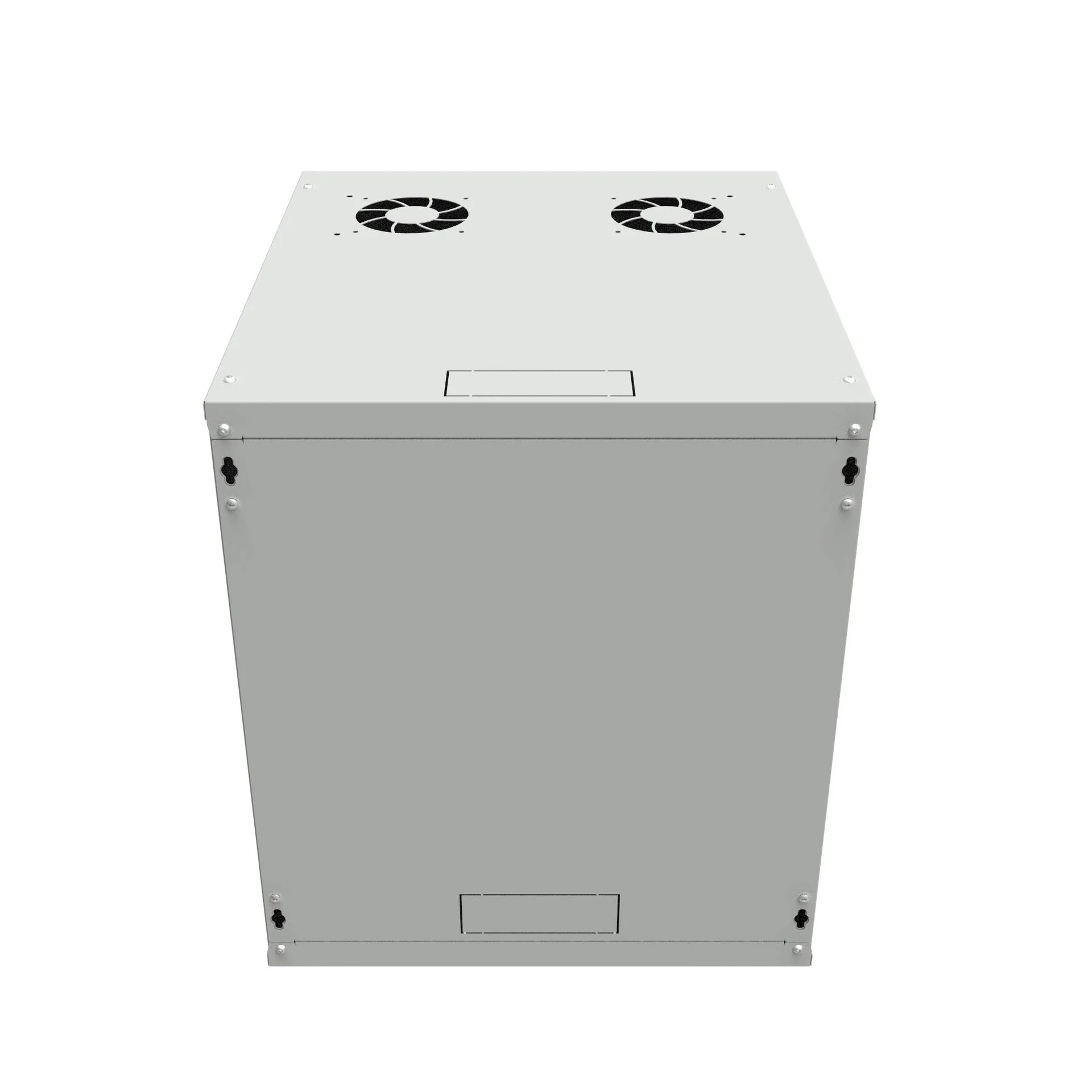 Шкаф телекоммуникационный настенный 12U, 523х600х599мм серия LITE (стеклянная дверь)