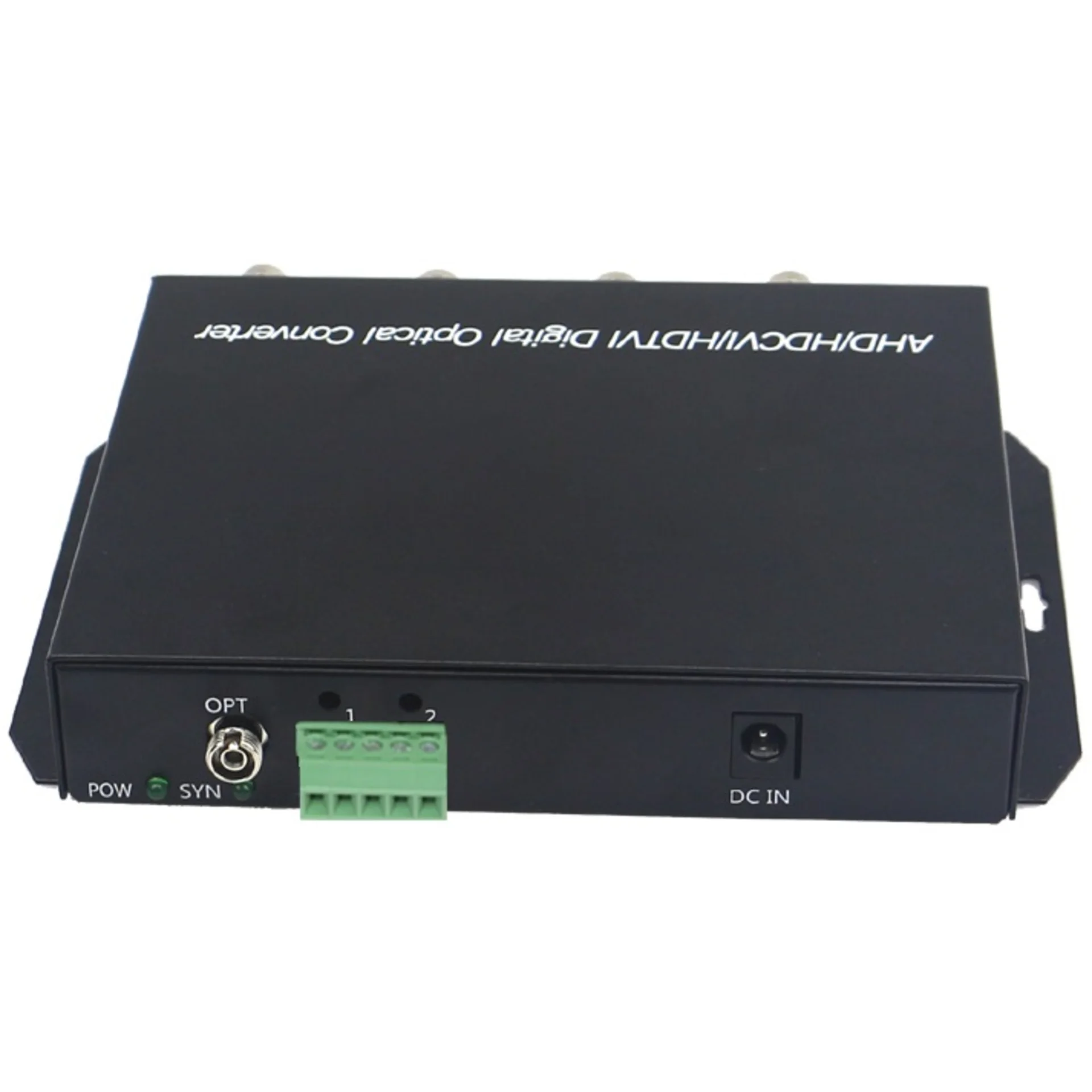 Передатчик видеосигнала SNR-VOE-4VHD-2PS оптический 4-канальный(пара) HD в комплекте с двумя БП 5 В