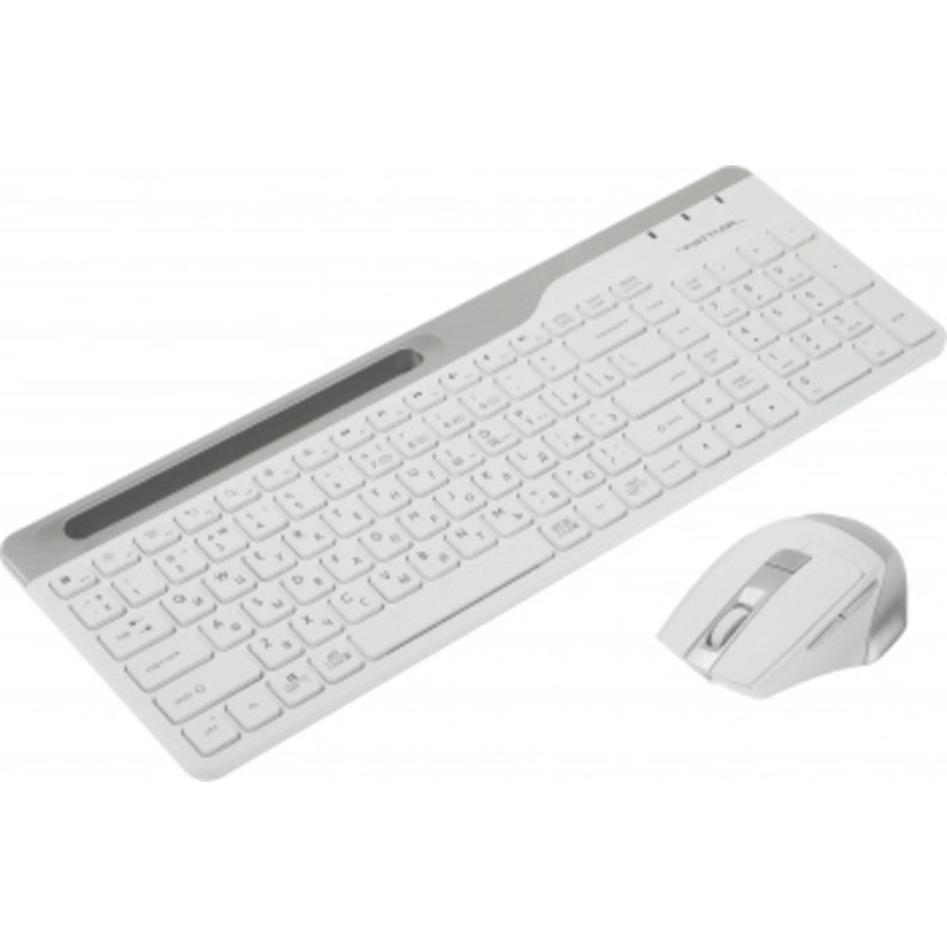 Клавиатура + мышь A4Tech Fstyler FB2535C клав:бел/серый мышь:бел/серый USB беспроводная Bluetooth/Радио slim (FB2535C ICY WHITE)