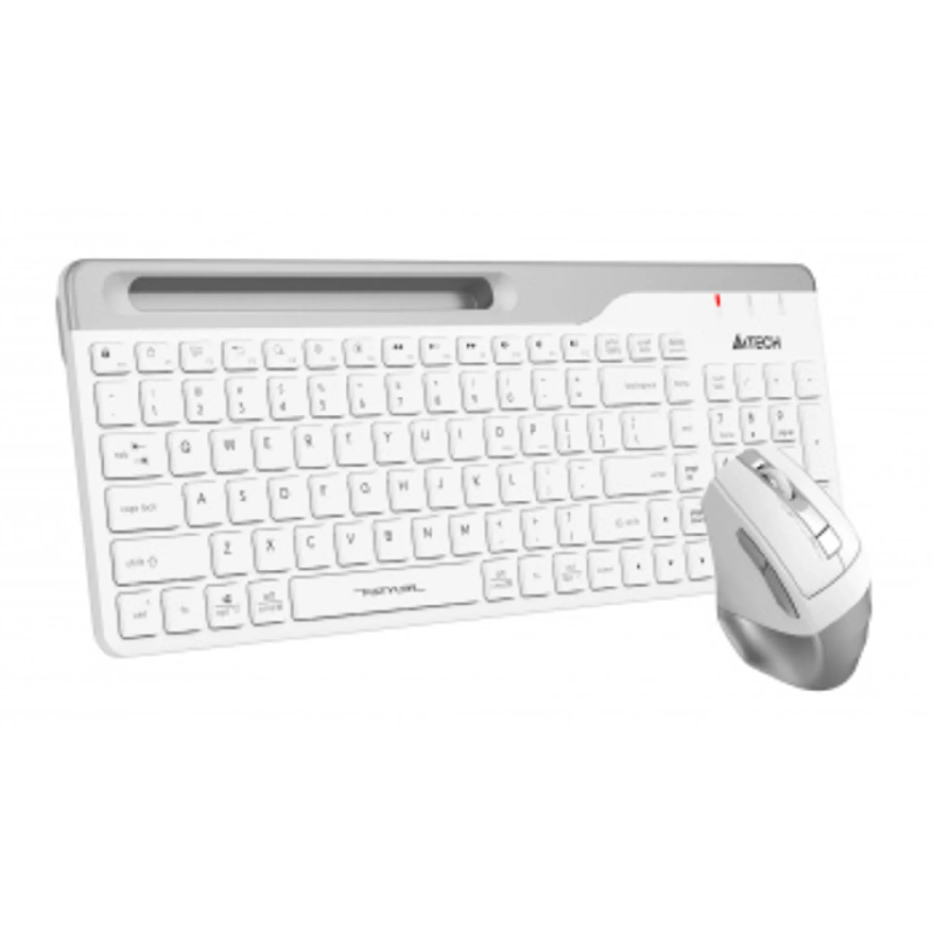 Клавиатура + мышь A4Tech Fstyler FB2535C клав:бел/серый мышь:бел/серый USB беспроводная Bluetooth/Радио slim (FB2535C ICY WHITE)
