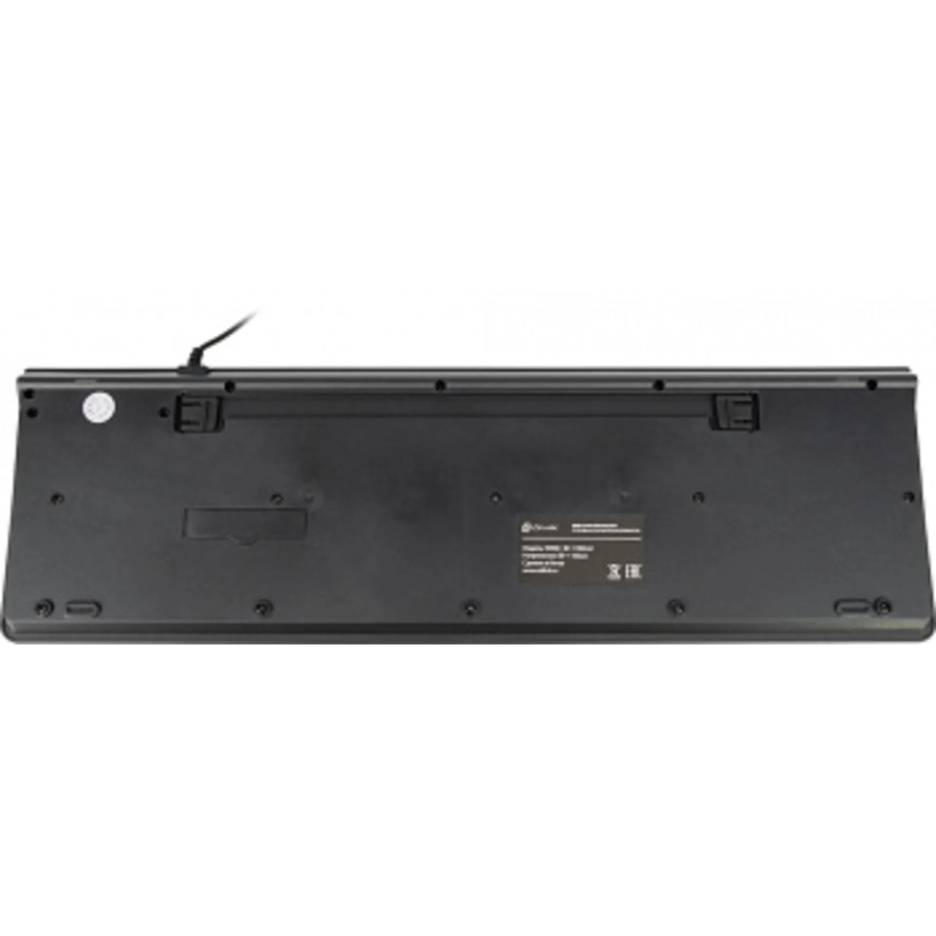 Клавиатура Оклик 505M черный USB slim