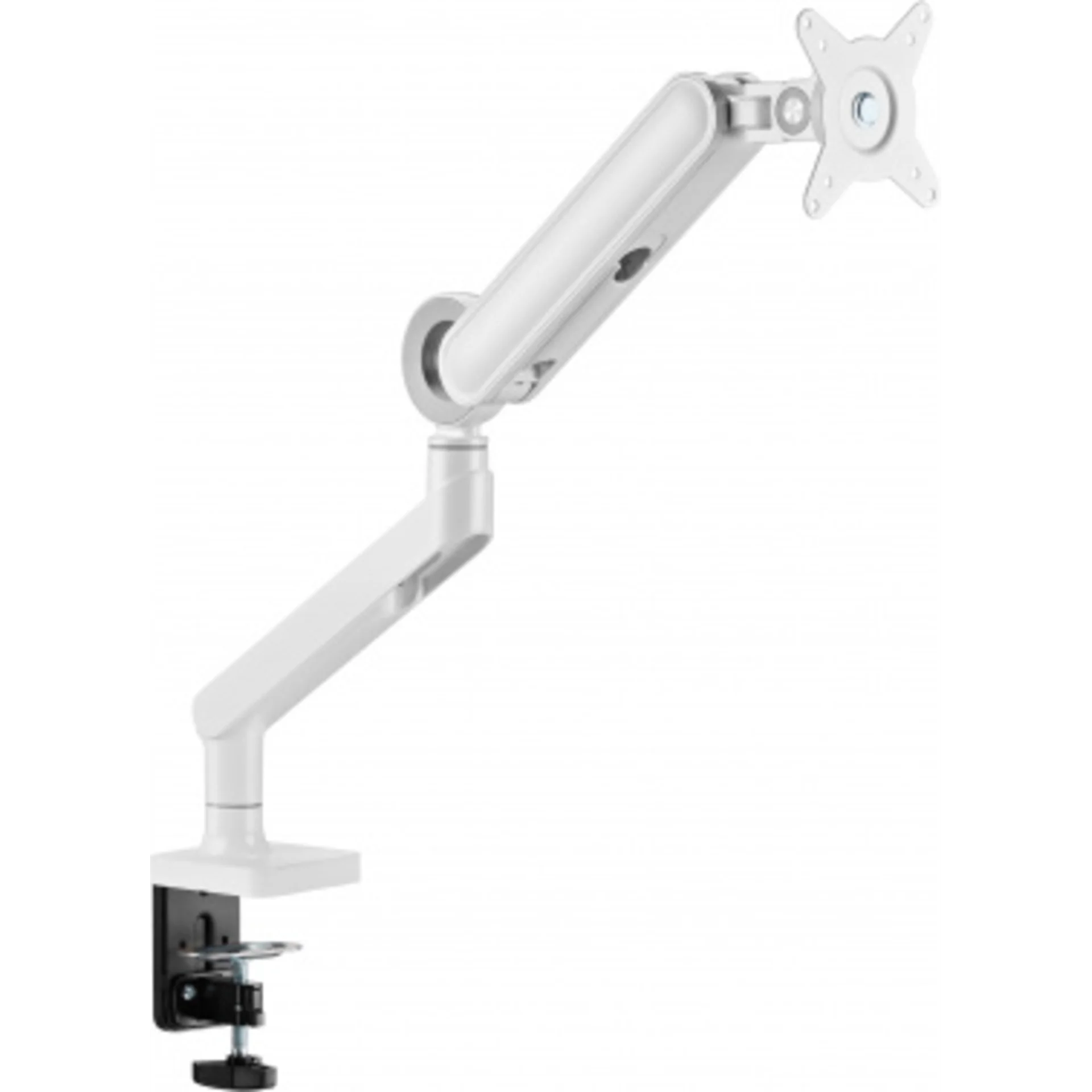 Кронштейн для мониторов Ultramounts UM719W белый 17"-35" макс.10.5кг крепление к столешнице поворот