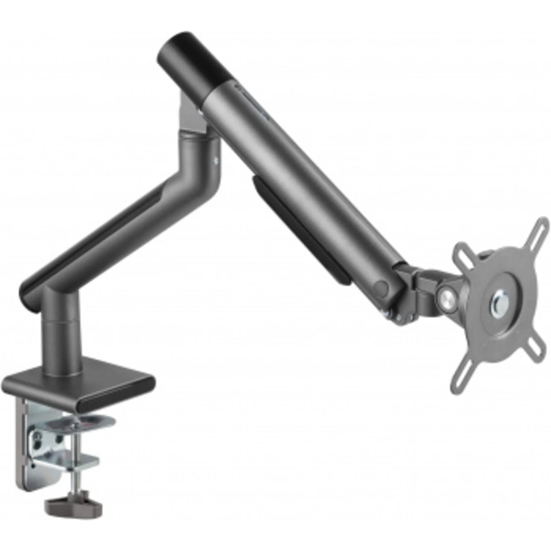 Кронштейн для мониторов Ultramounts UM713B черный 17"-32" макс.9кг крепление к столешнице поворот и