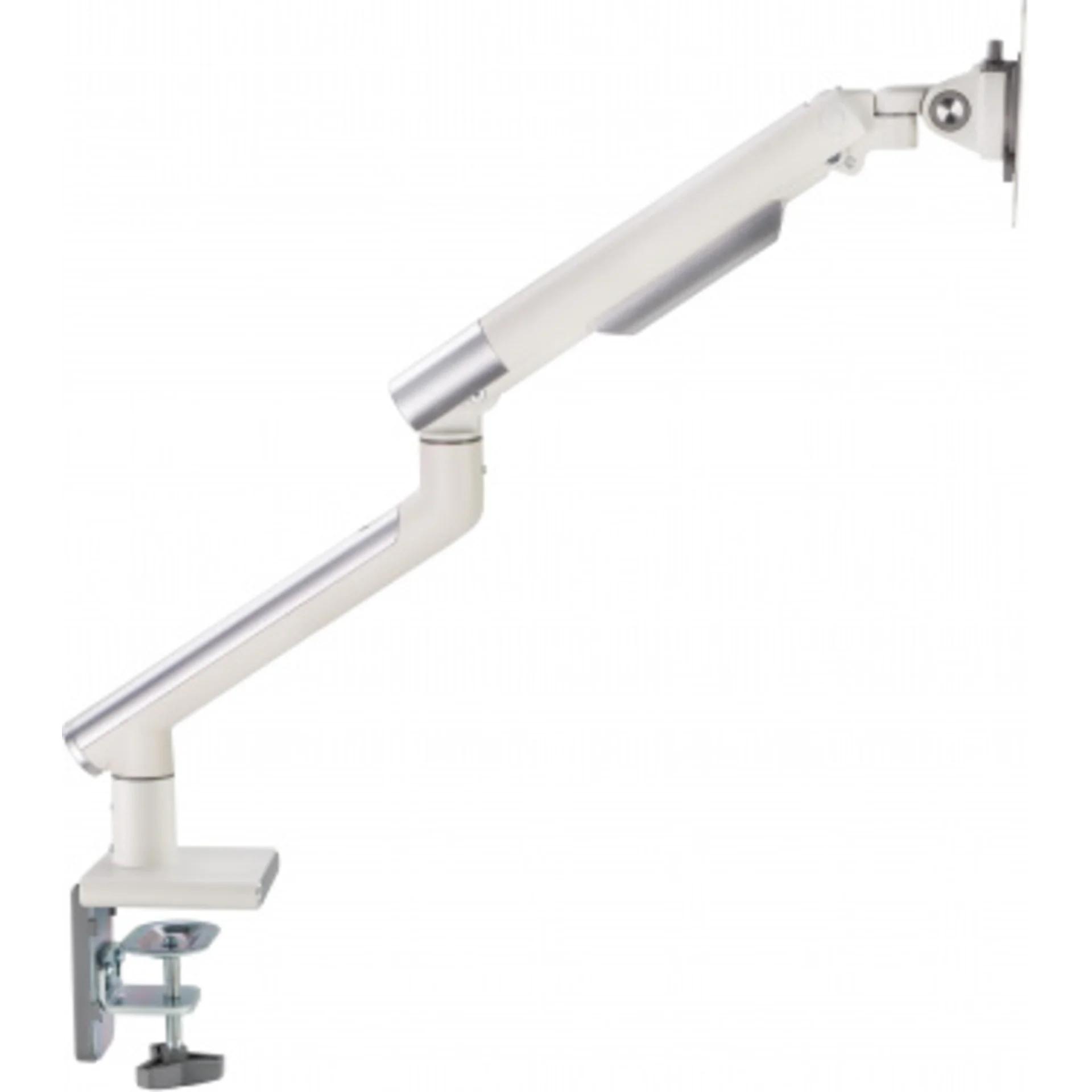Кронштейн для мониторов Ultramounts UM713W белый 17"-32" макс.9кг крепление к столешнице поворот и н