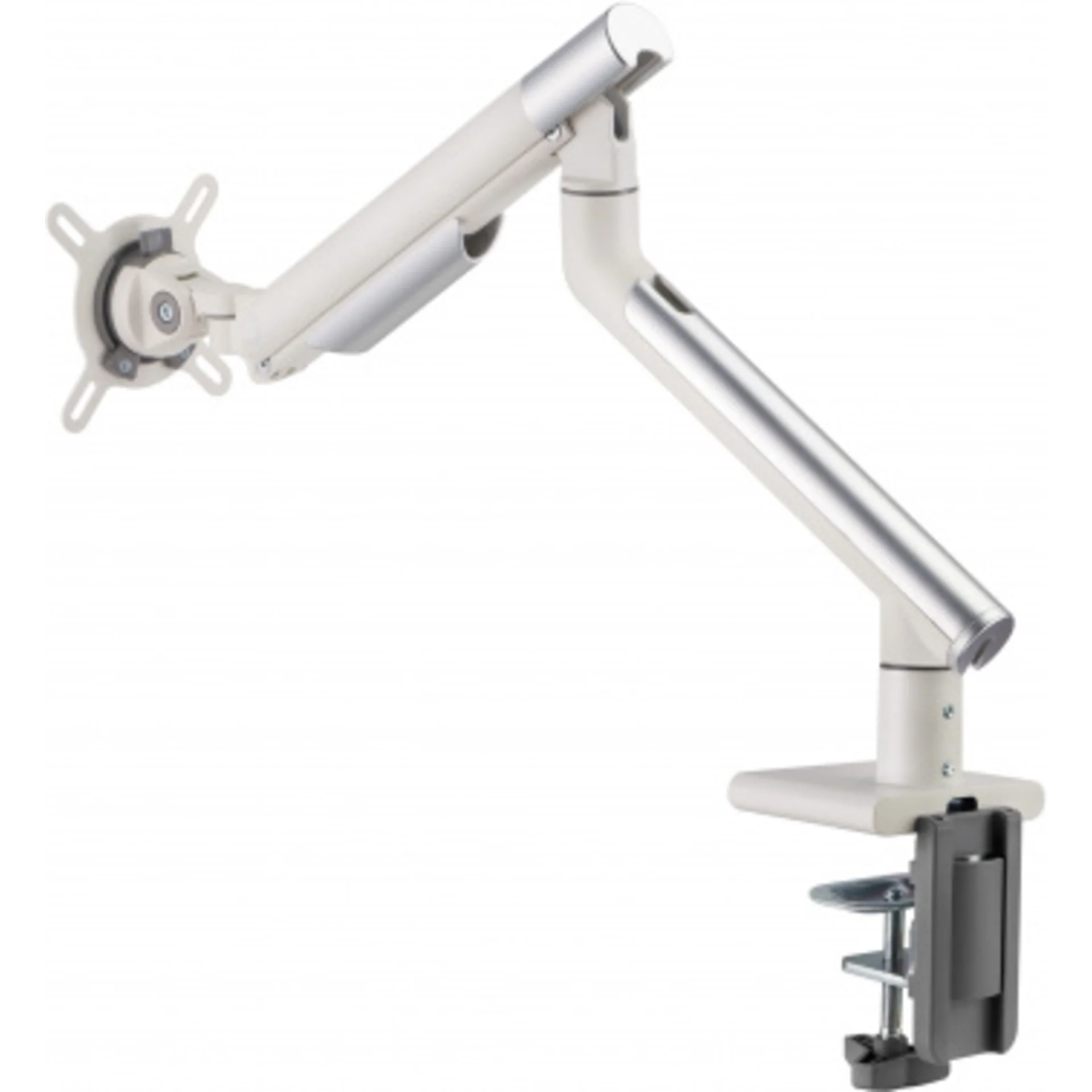 Кронштейн для мониторов Ultramounts UM713W белый 17"-32" макс.9кг крепление к столешнице поворот и н