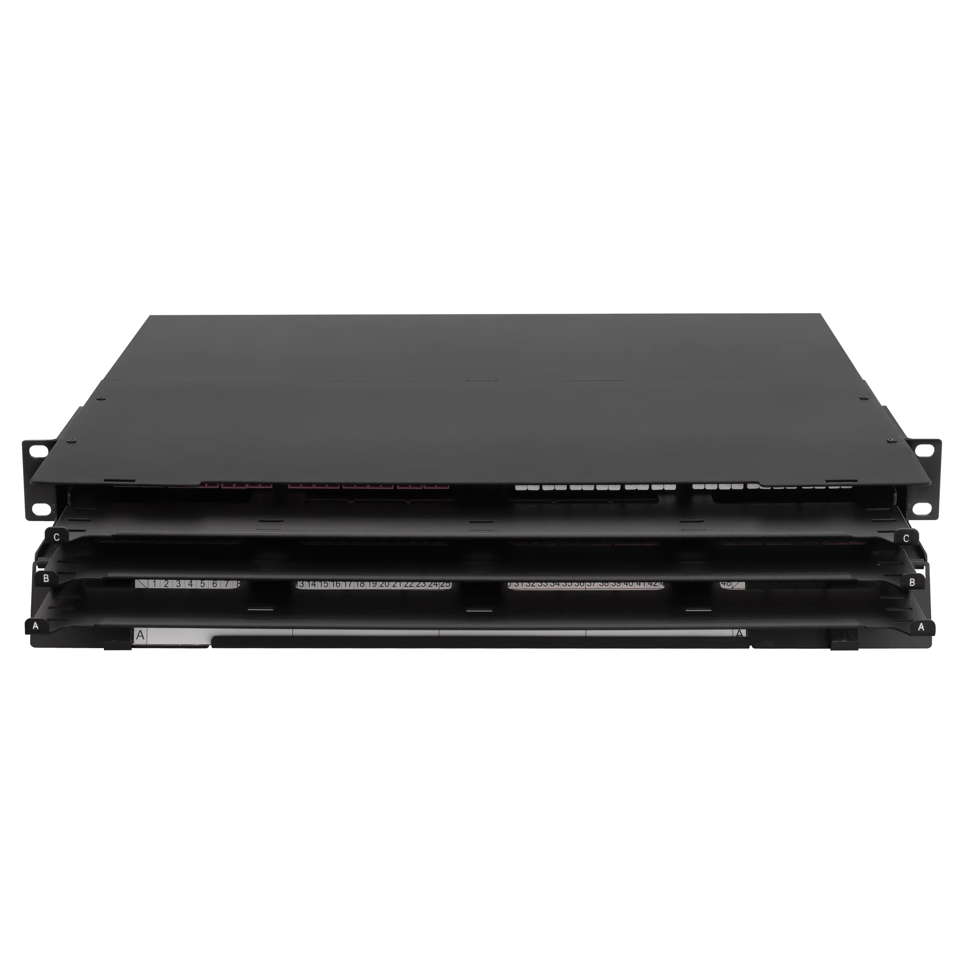 Коммутационная панель 1U под MPO кассеты на 144 порта