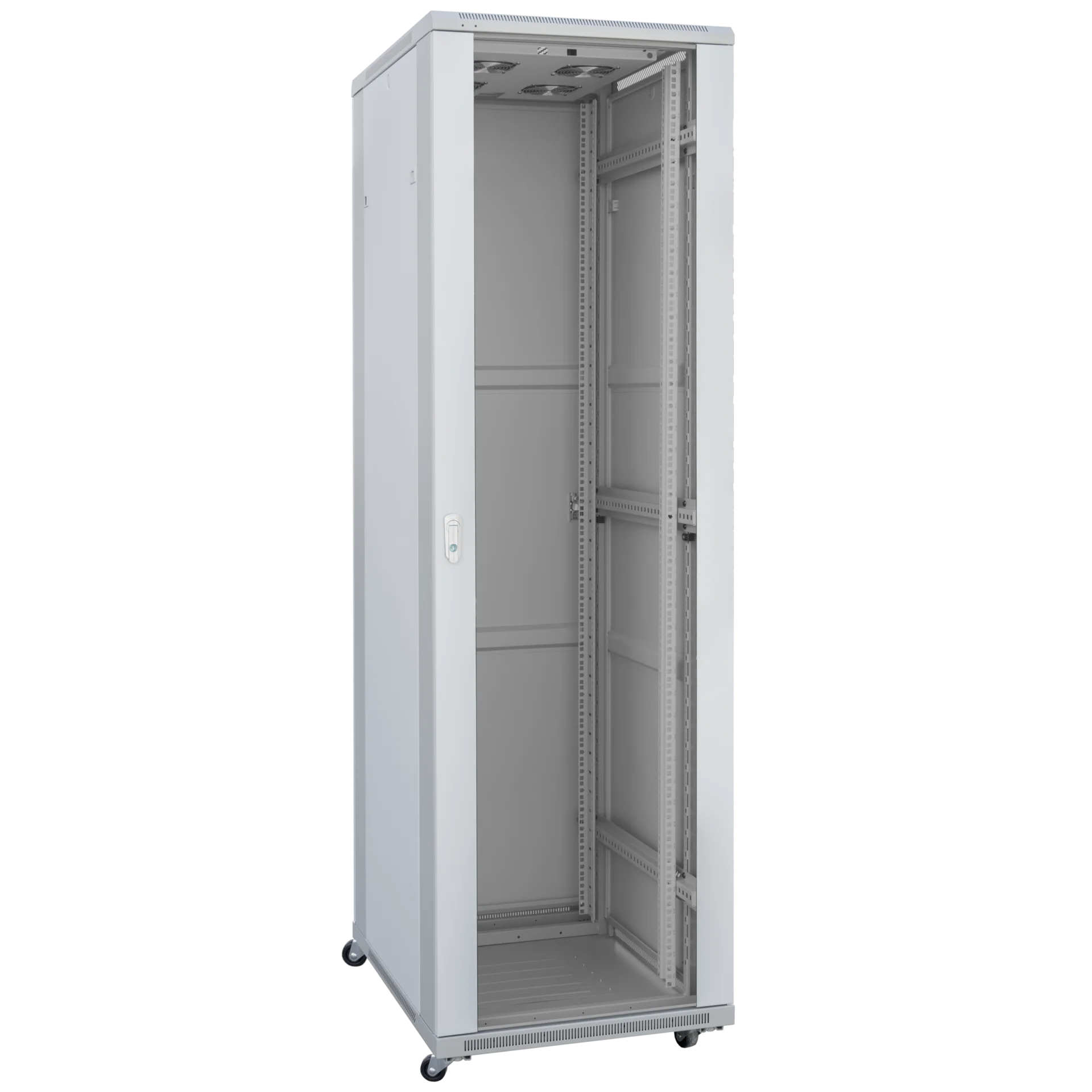 Шкаф телекоммуникационный напольный 37U 600x800мм, серия TFC (SNR-TFC-376080-GS-G-SF)