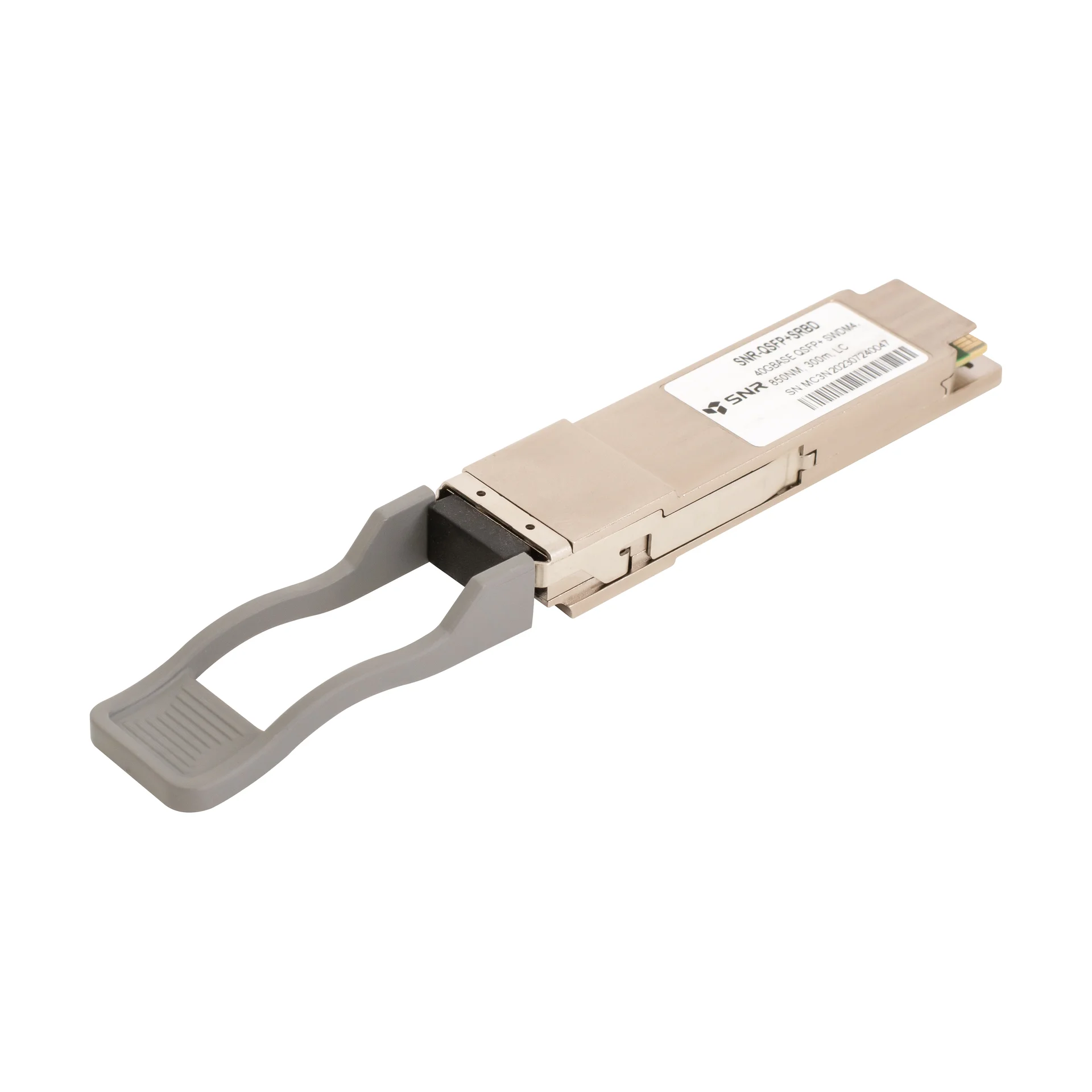 Двухволоконный модуль, QSFP+ 40GBASE-SRBD, разъем LC, дальность до 300м