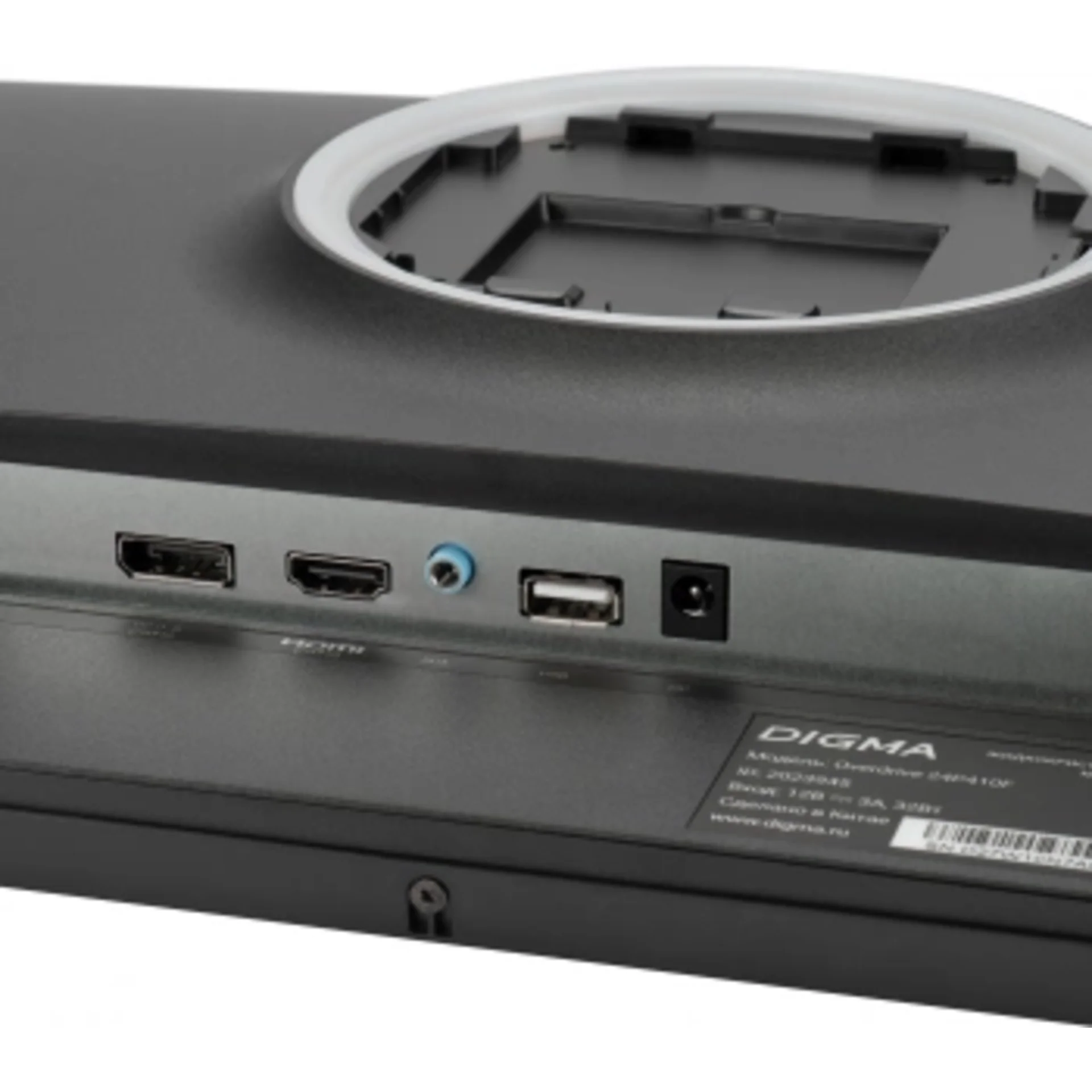 Монитор Digma 23.8" Overdrive 24P410F черный IPS LED 2ms 16:9 HDMI матовая 300cd 178гр/178гр 1920x10