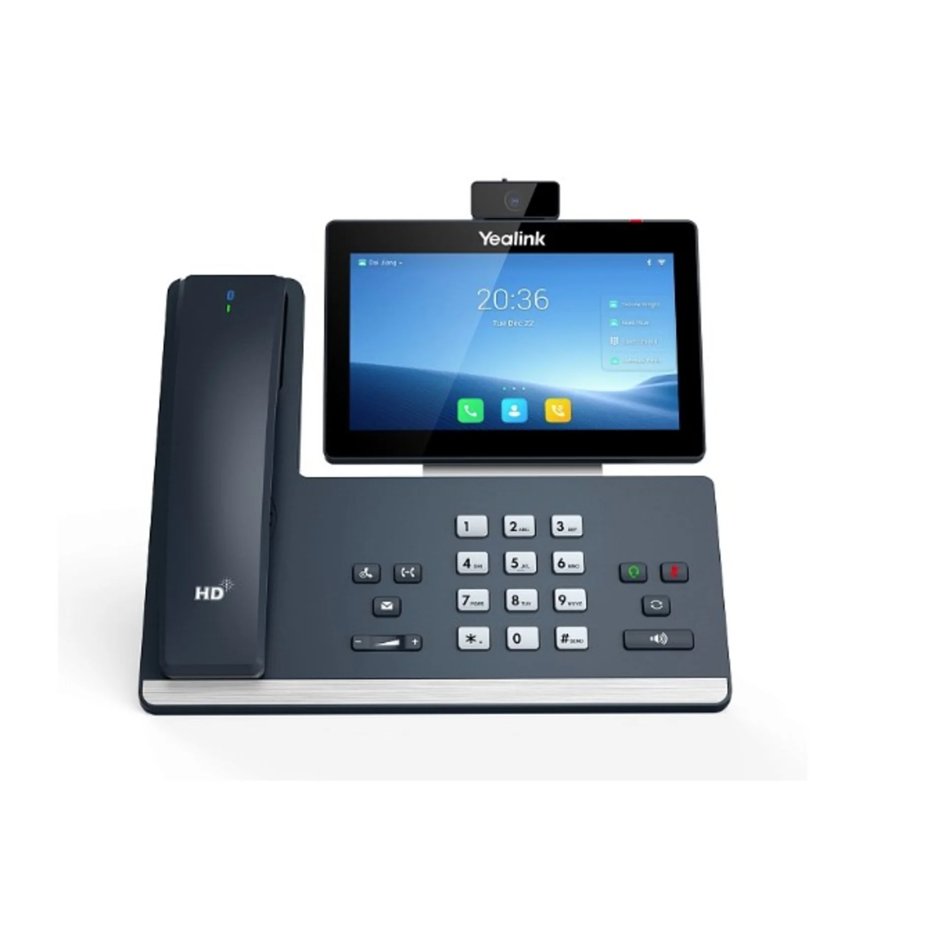 SIP-T58W Pro with camera, видеотерминал, Android, WiFi, Bluetooth трубка, GigE, CAM50, без БП