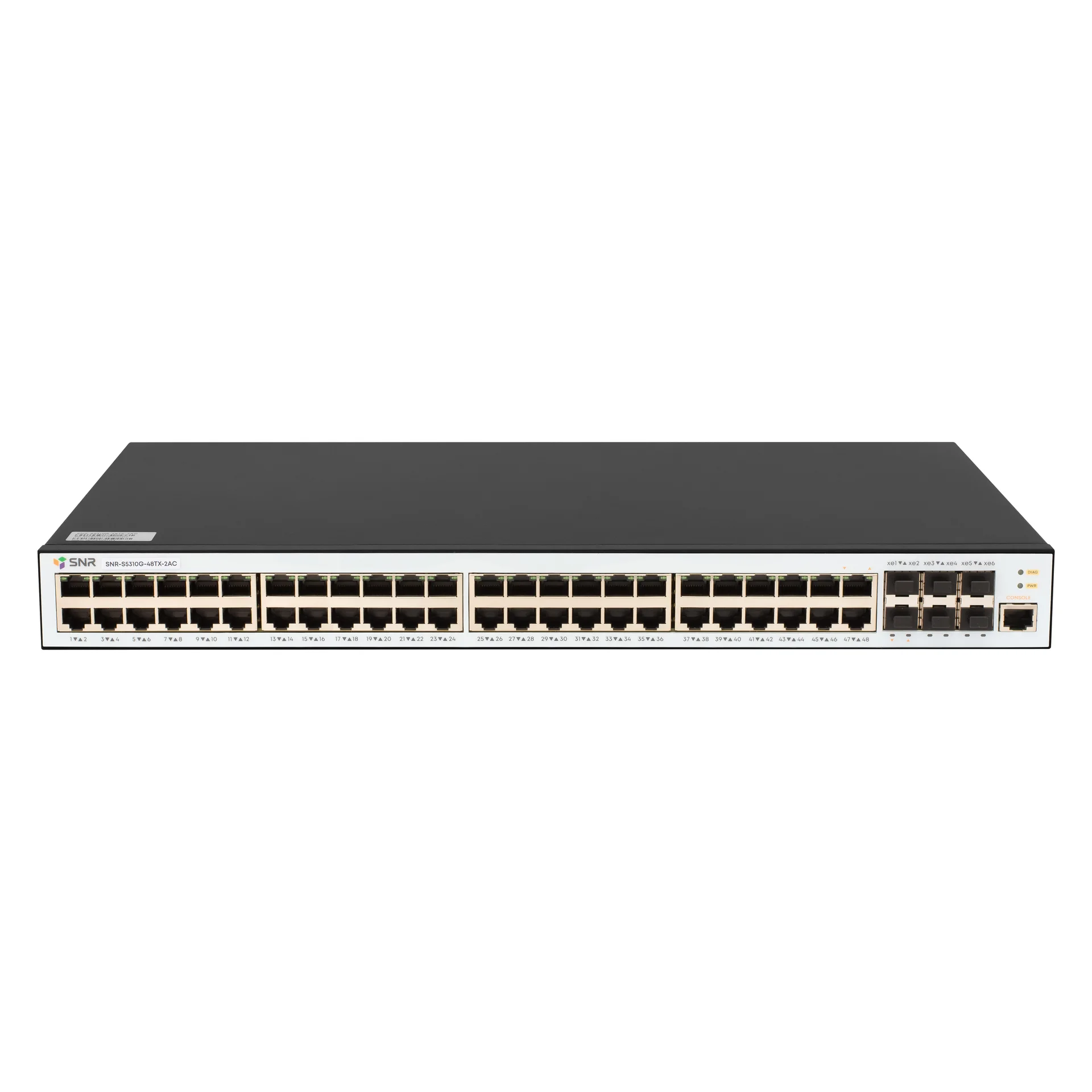 Управляемый коммутатор уровня 2+ SNR-S5310G-48TX-2AC