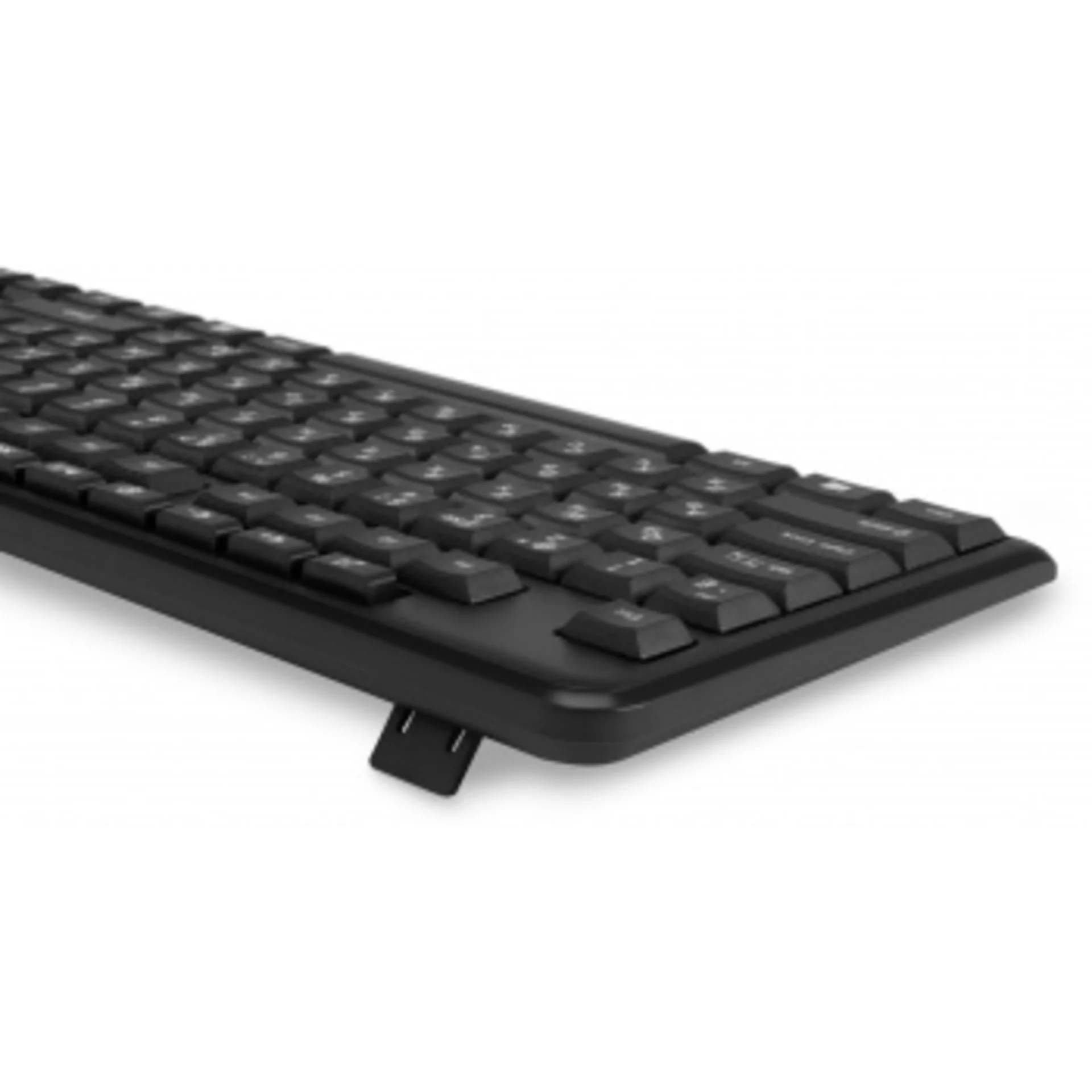 Клавиатура + мышь Оклик S650 клав:черный мышь:черный USB Multimedia (1875246)