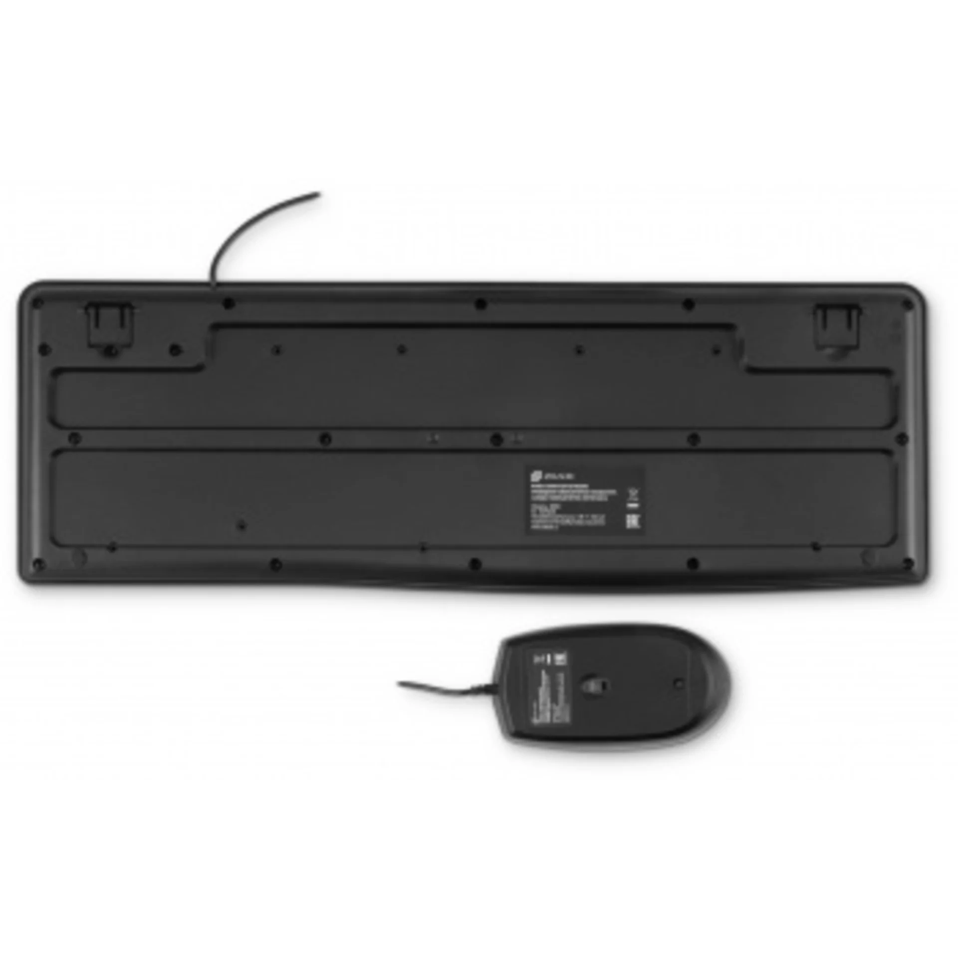 Клавиатура + мышь Оклик S650 клав:черный мышь:черный USB Multimedia (1875246)