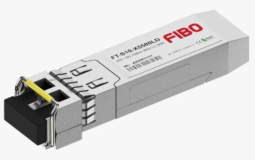 FIBO FT-S10-X5580LD SFP+ модуль, 10G, 80 км, TX 1550 нм, LC, DDM
