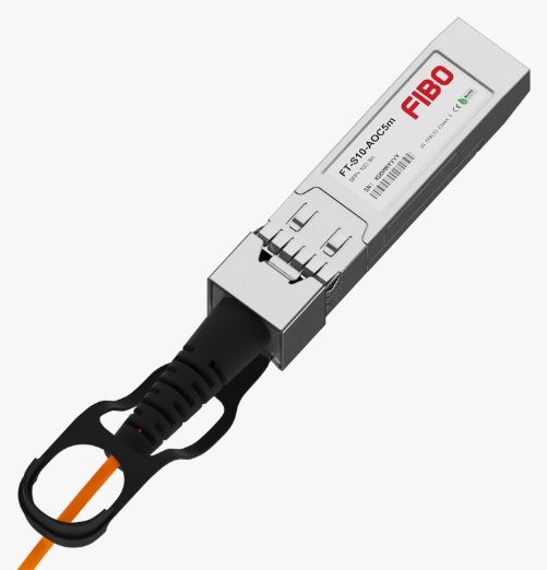 FIBO FT-S10-AOC5m SFP+ AOC модуль, оптический кабель, 5 метров